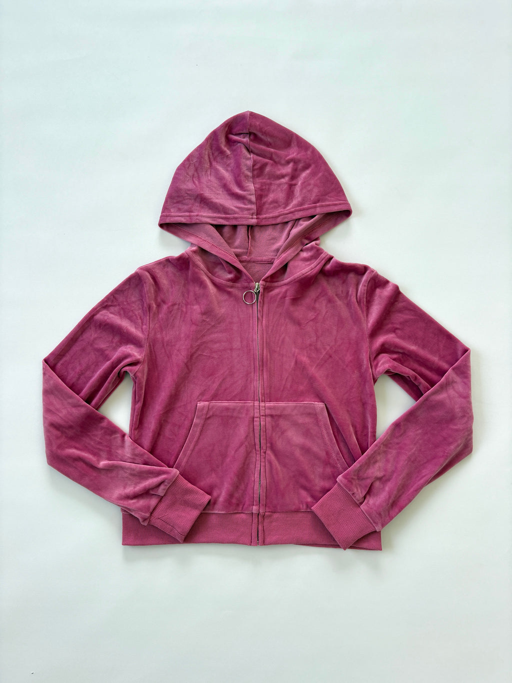 1013 / Pink Velvet Tracksuit Set