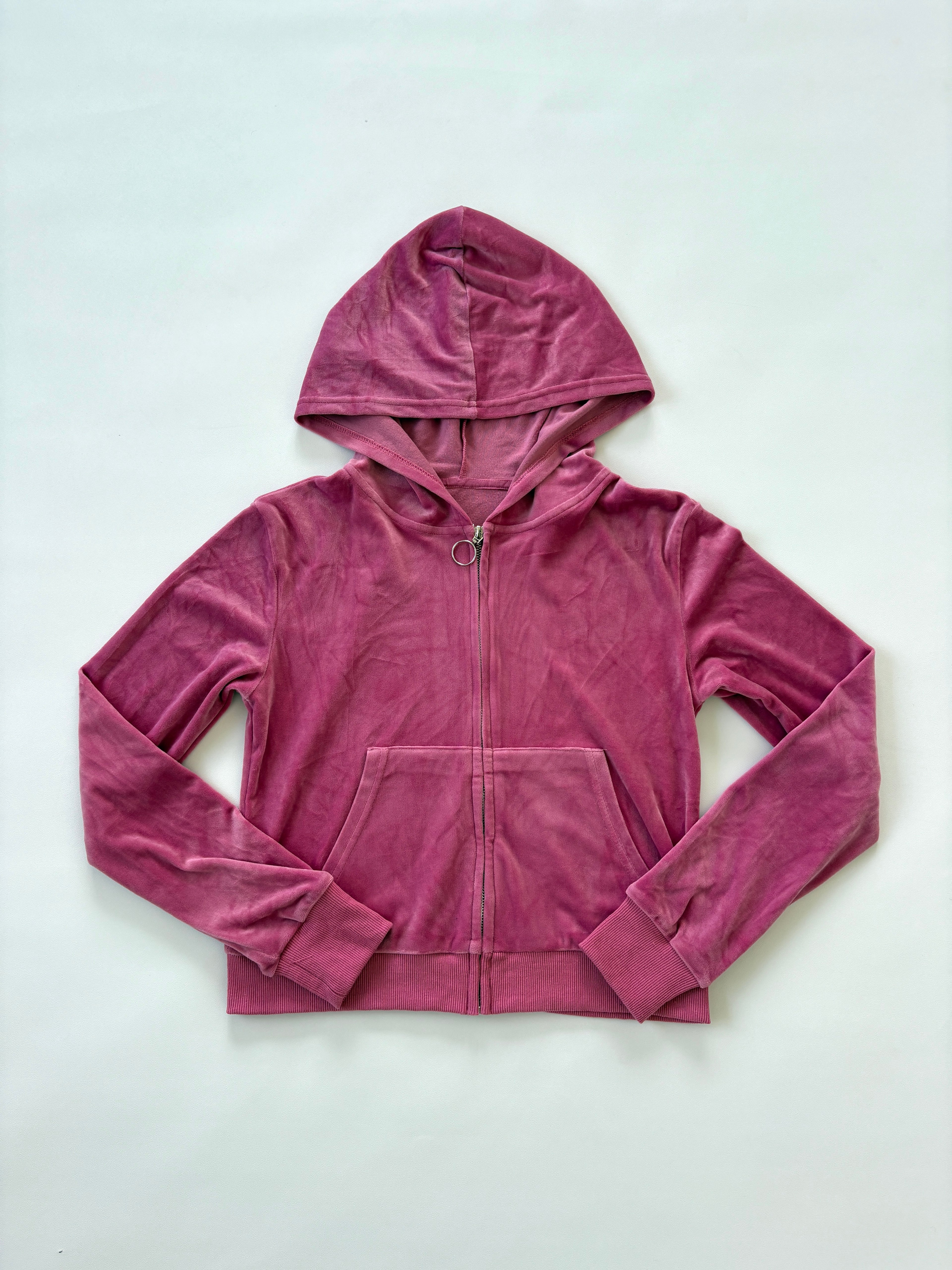 1013 / Pink Velvet Tracksuit Set