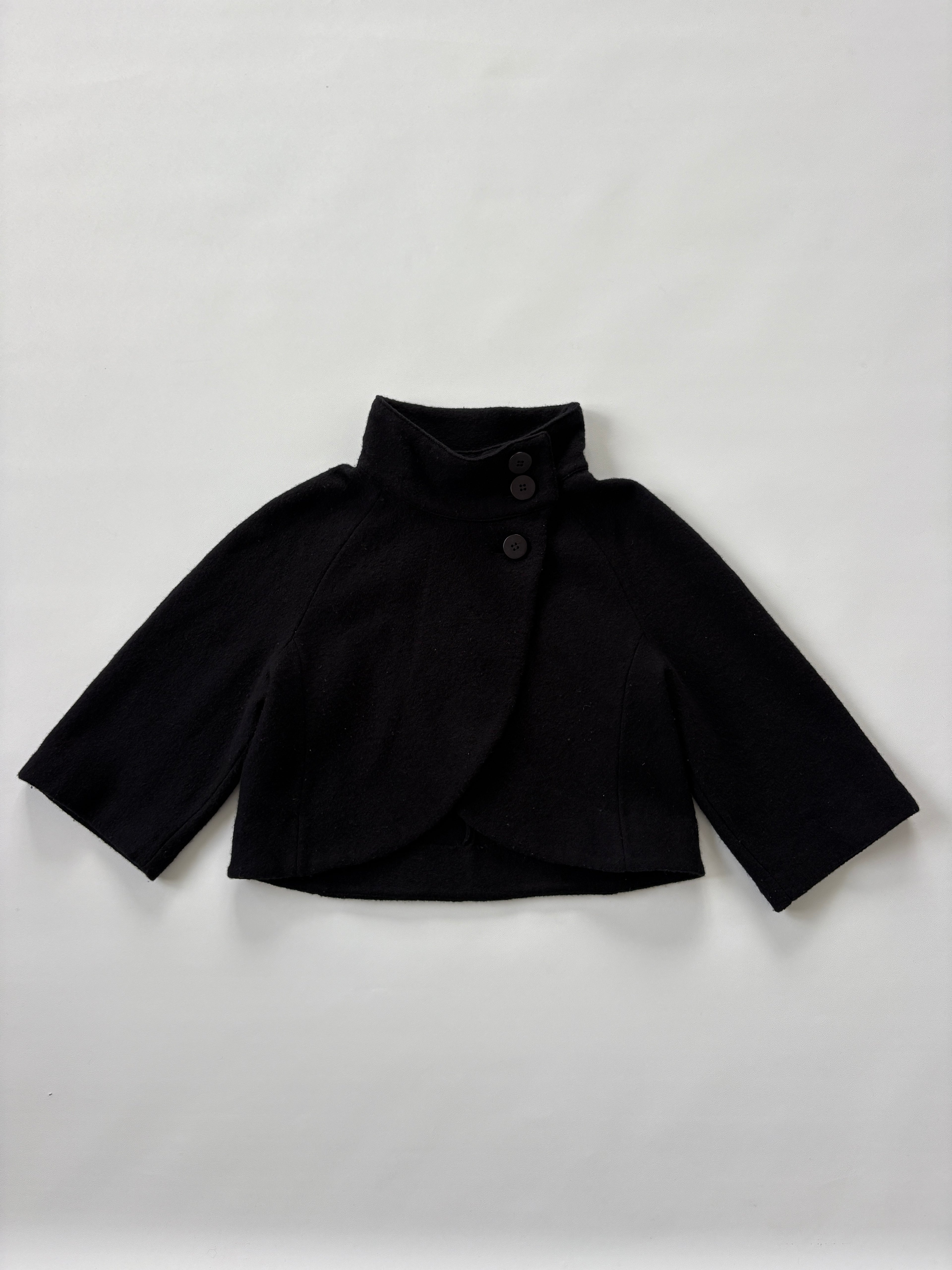 1034 / Laura Ashley Black Shrug