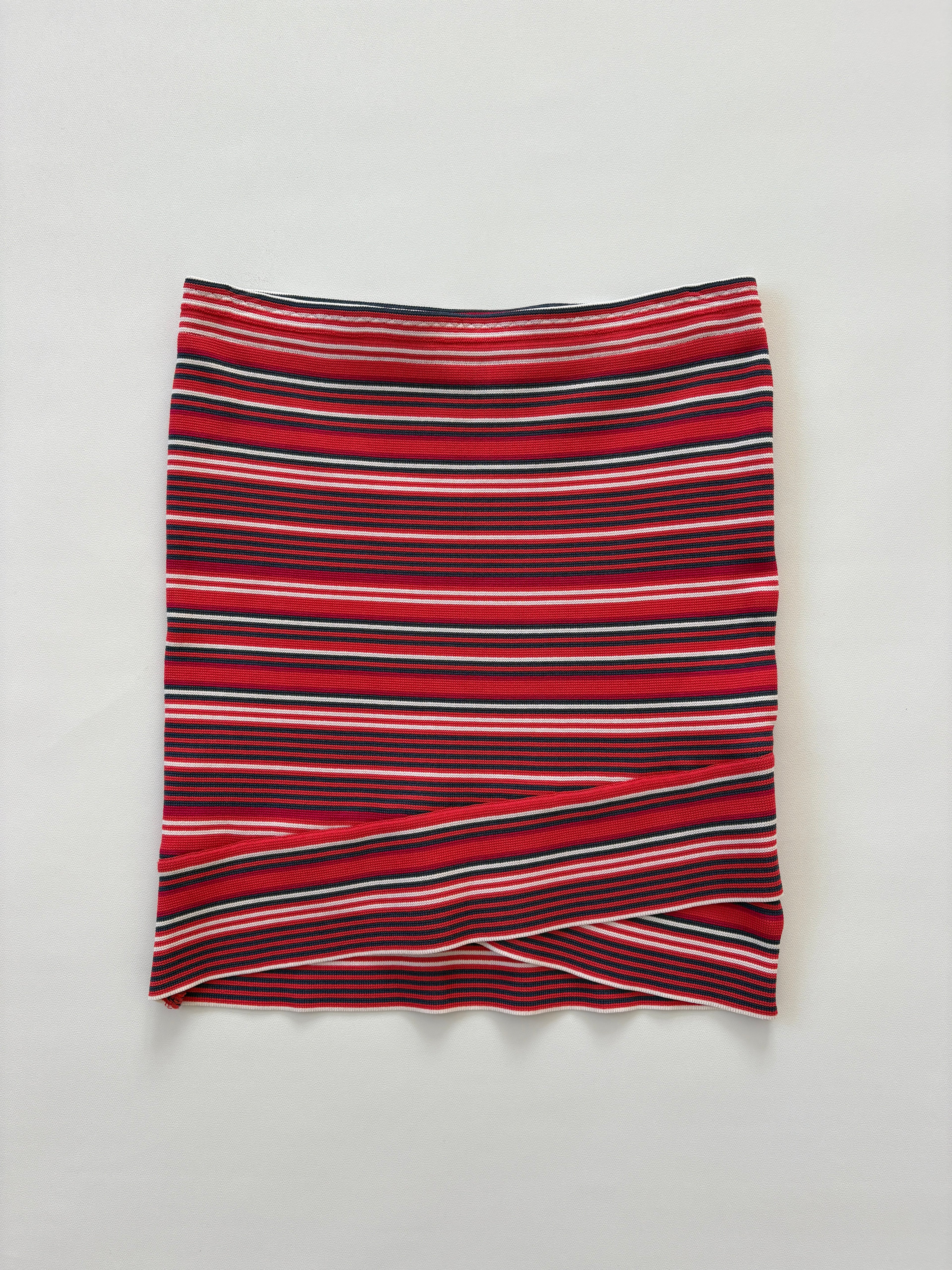 1043 / Multi Coloured Bandage Skirt