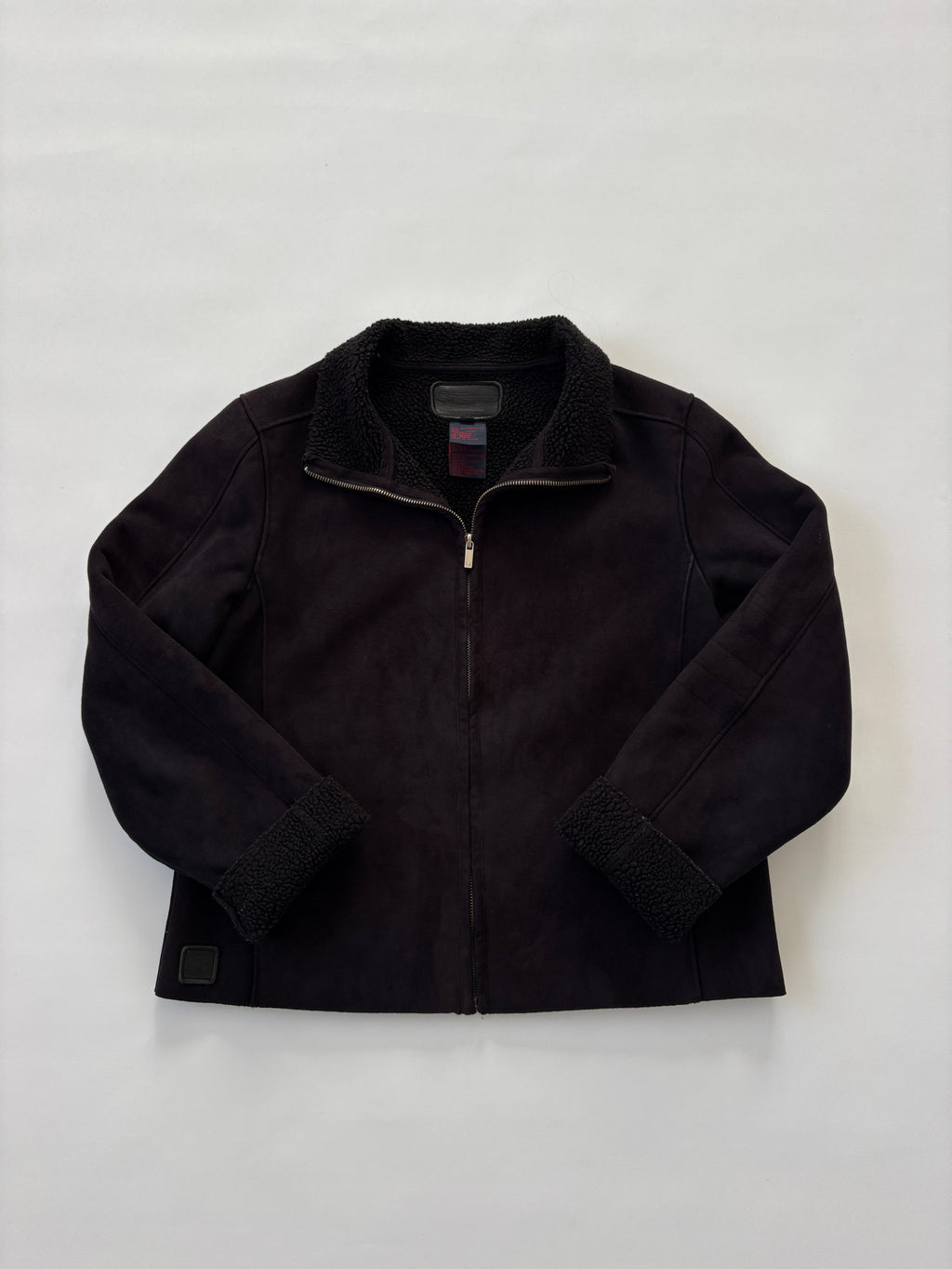 1055 / Black Suede Ralph Lauren 'Teddy' Jacket