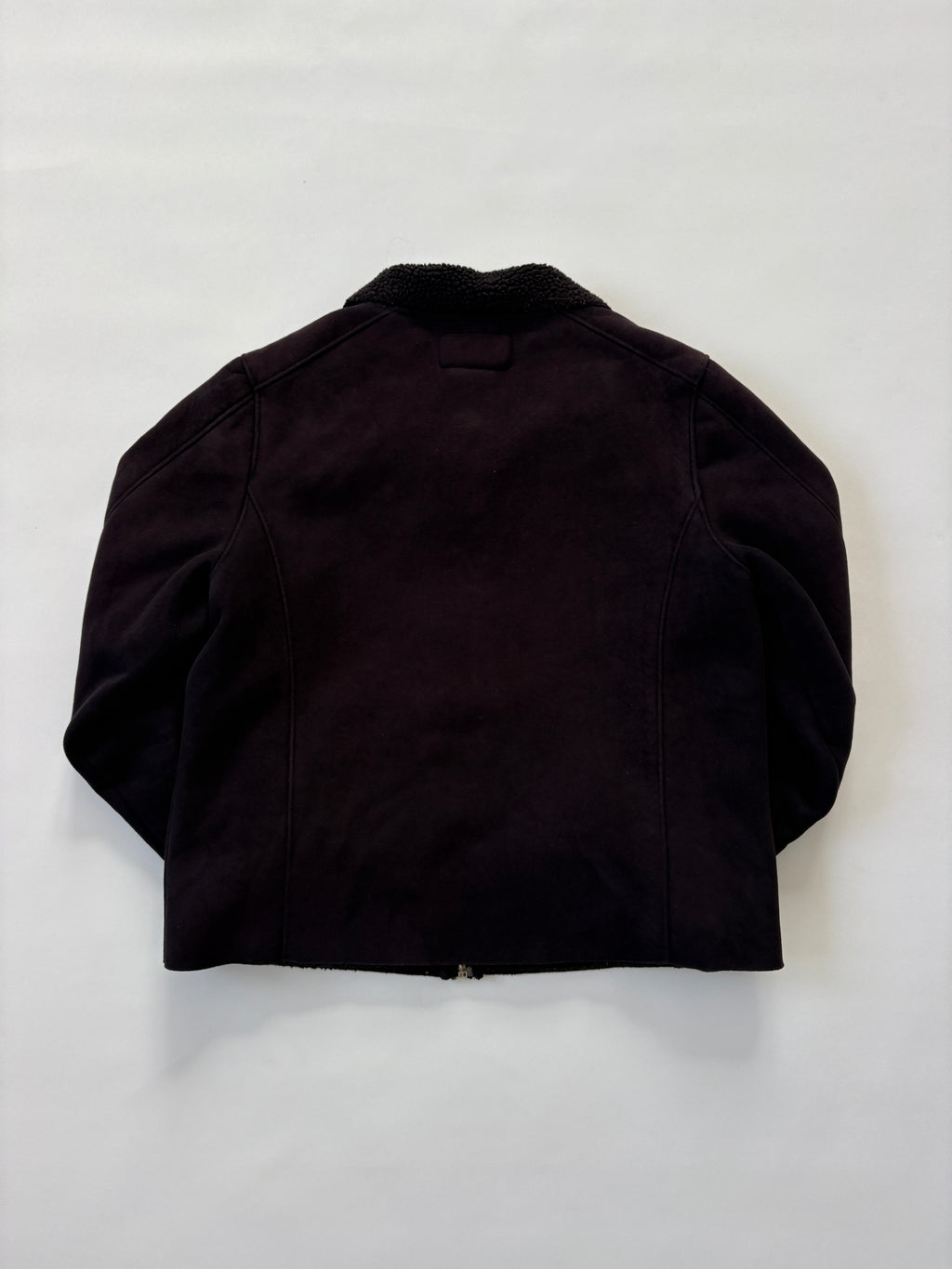 1055 / Black Suede Ralph Lauren 'Teddy' Jacket