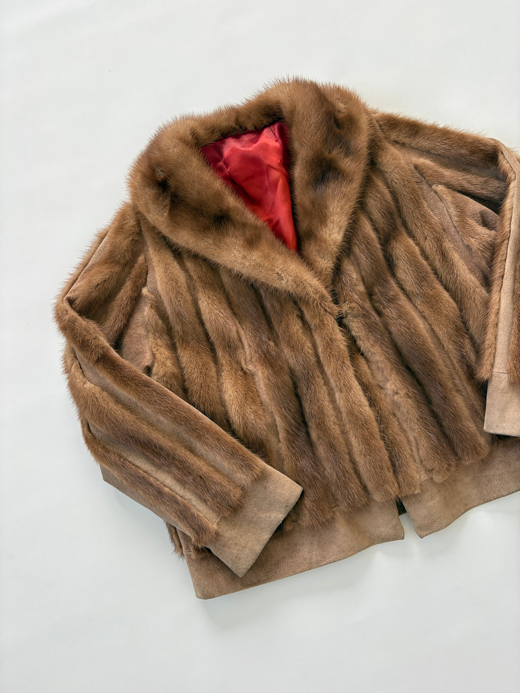 🔒 1065 / Suede & Fur Jacket