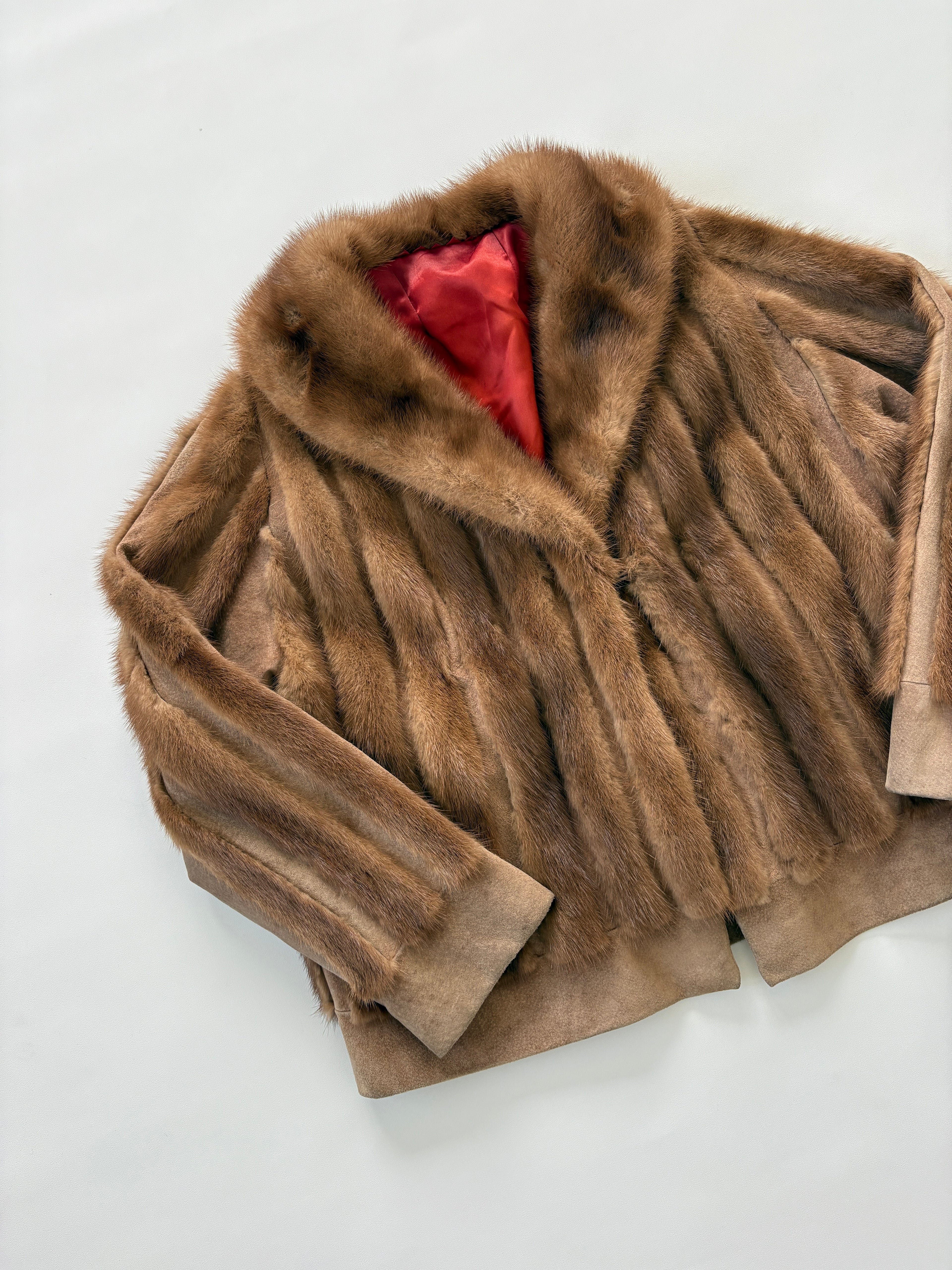 🔒 1065 / Suede & Fur Jacket