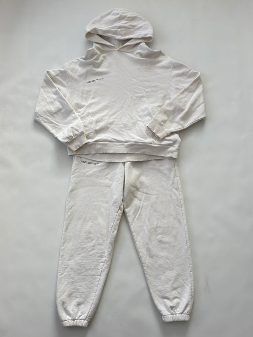 1104 & 1105 / Pangaia White '365' Tracksuit Set