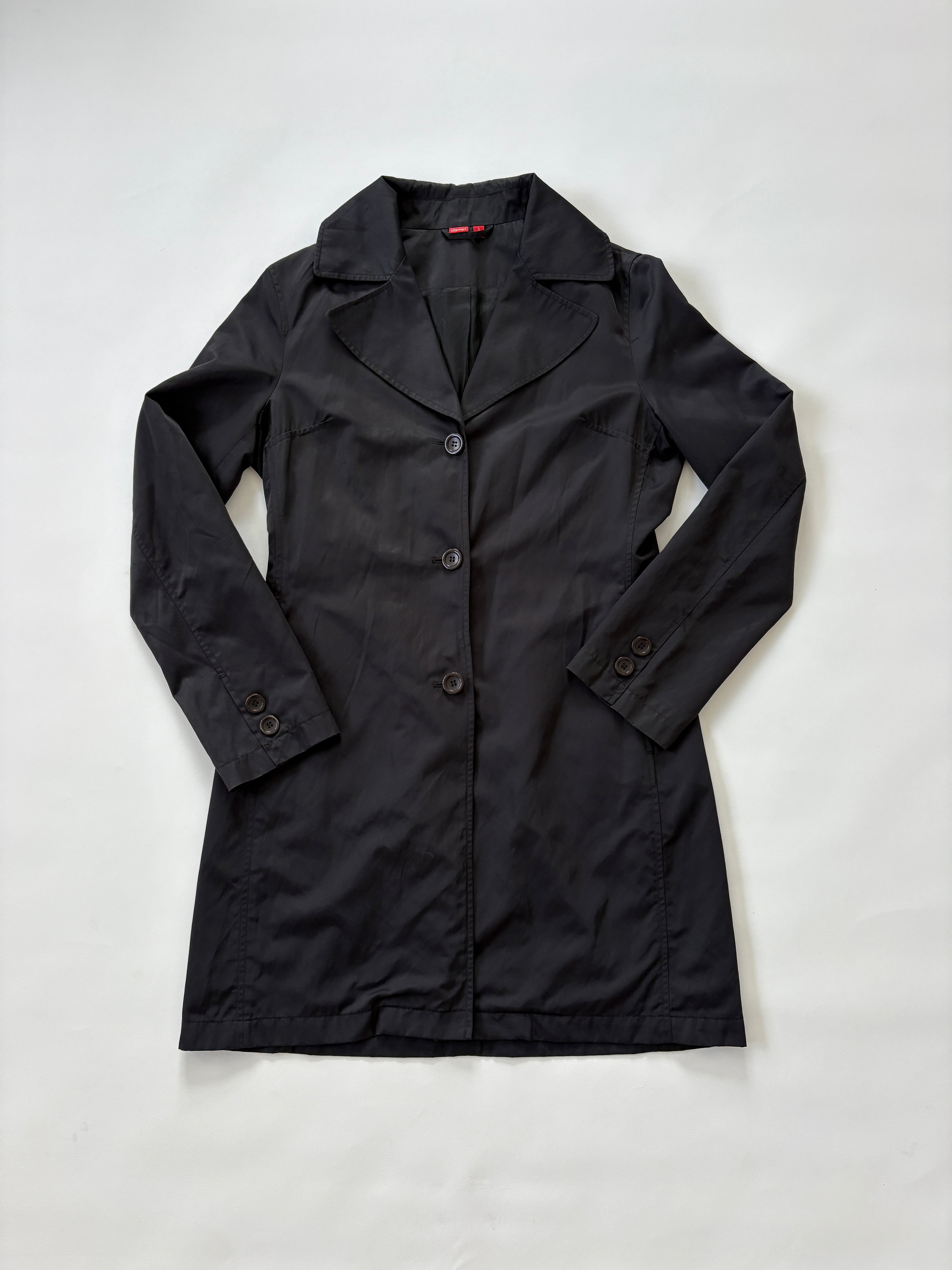 1117 / Esprit Black Raincoat