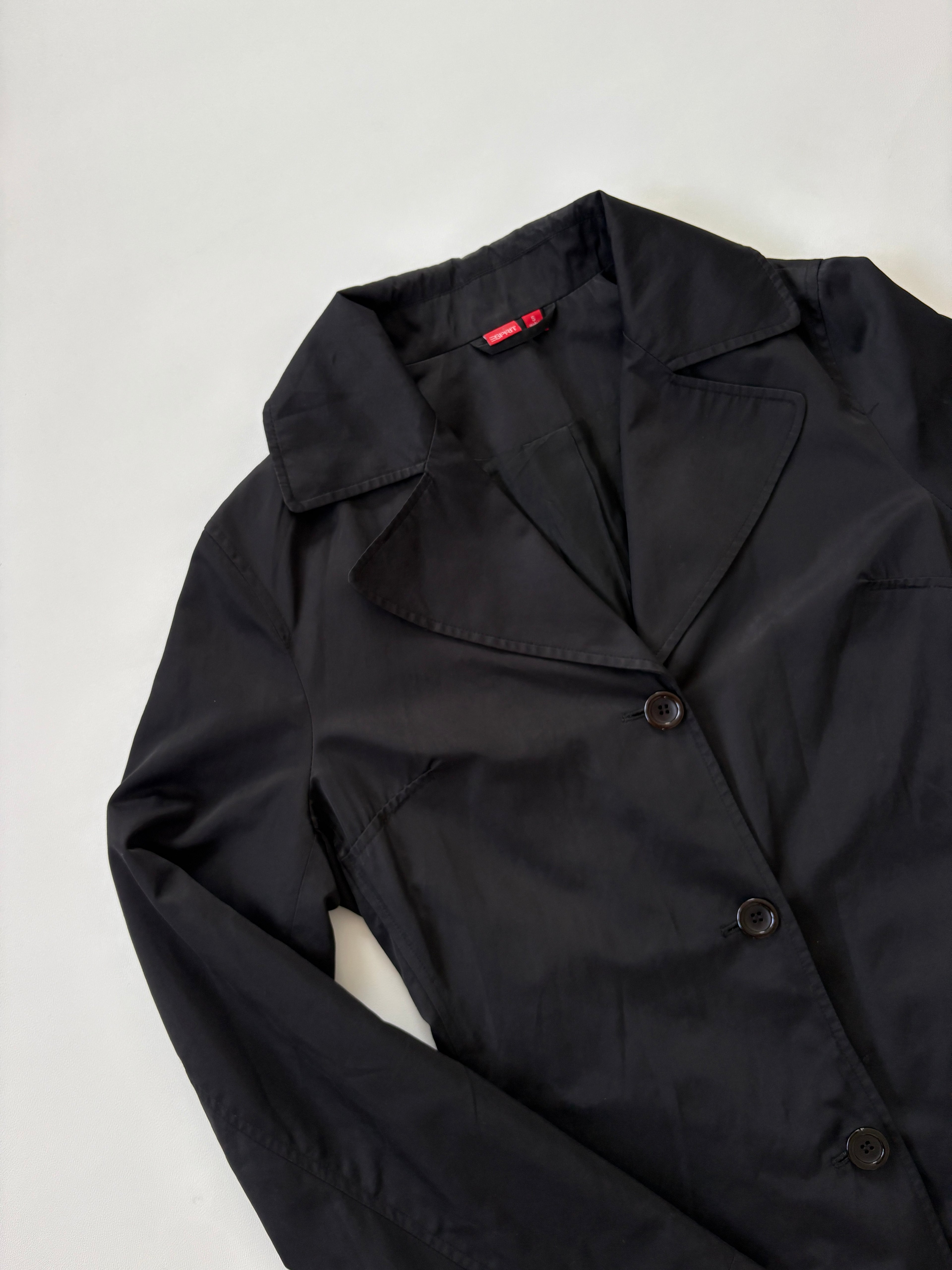 1117 / Esprit Black Raincoat