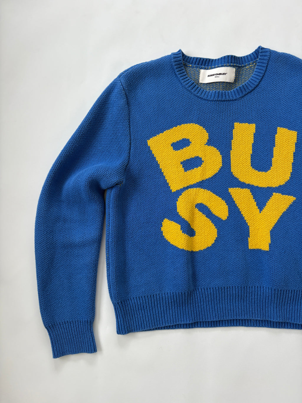 🔒 1169 / Sorry I'm Busy Knit Jumper