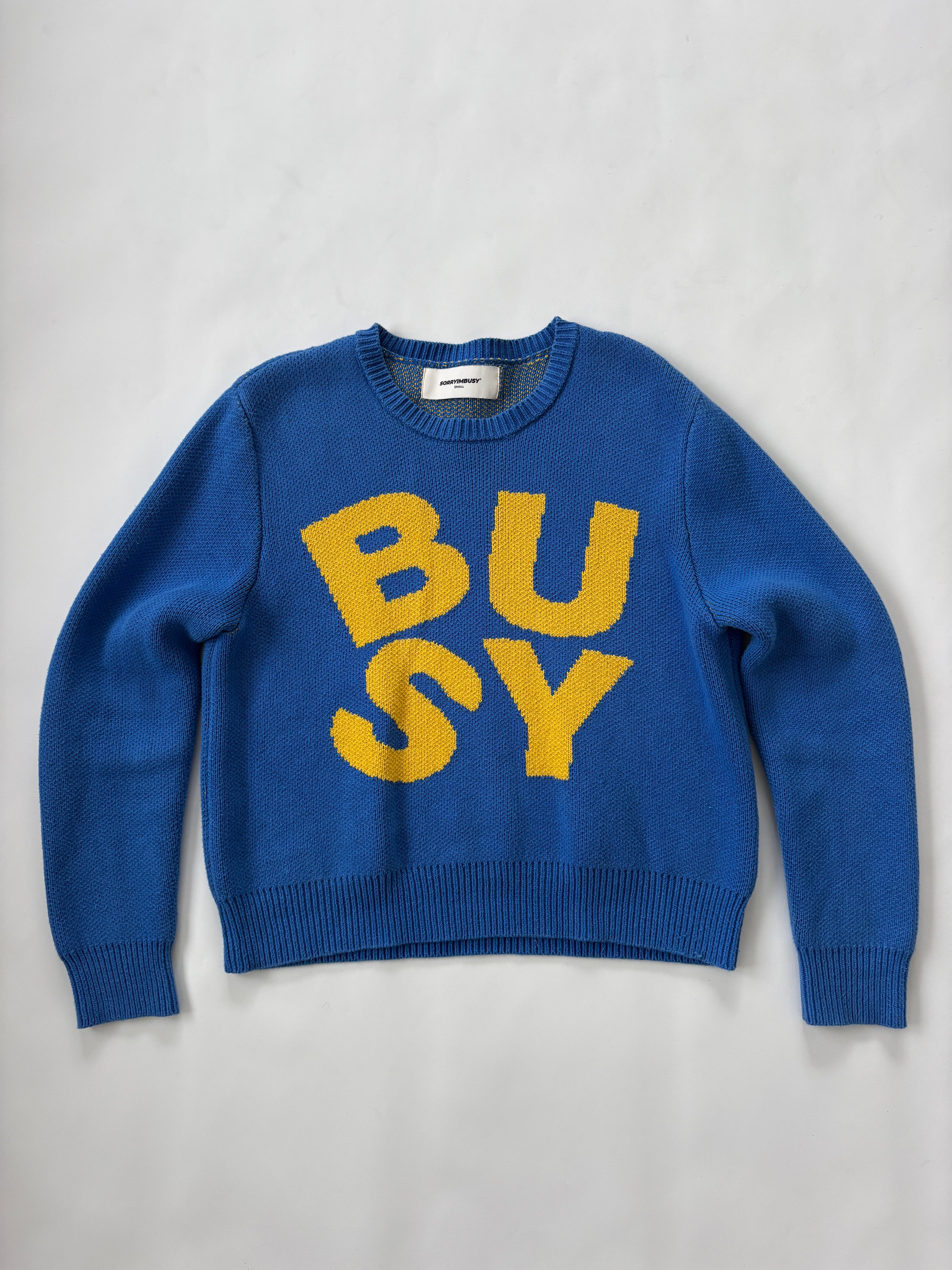 🔒 1169 / Sorry I'm Busy Knit Jumper