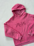 🔒 1170 / Pink Rhinestone Purgatory Hoodie
