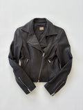 🔒 1171 / Black SāRAY Leather Jacket