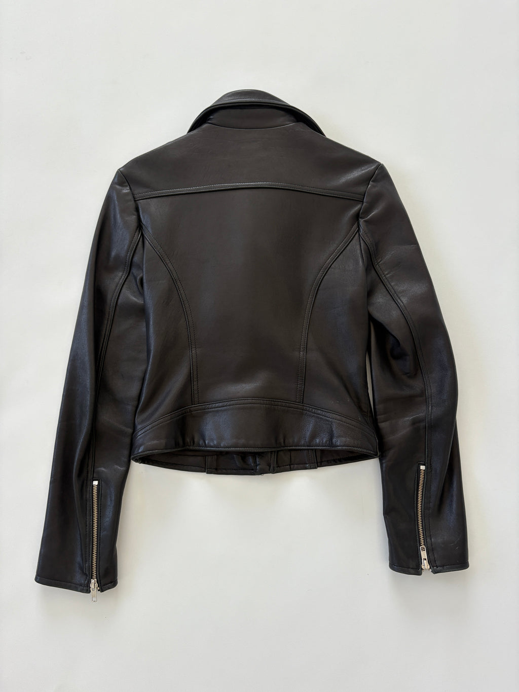 🔒 1171 / Black SāRAY Leather Jacket