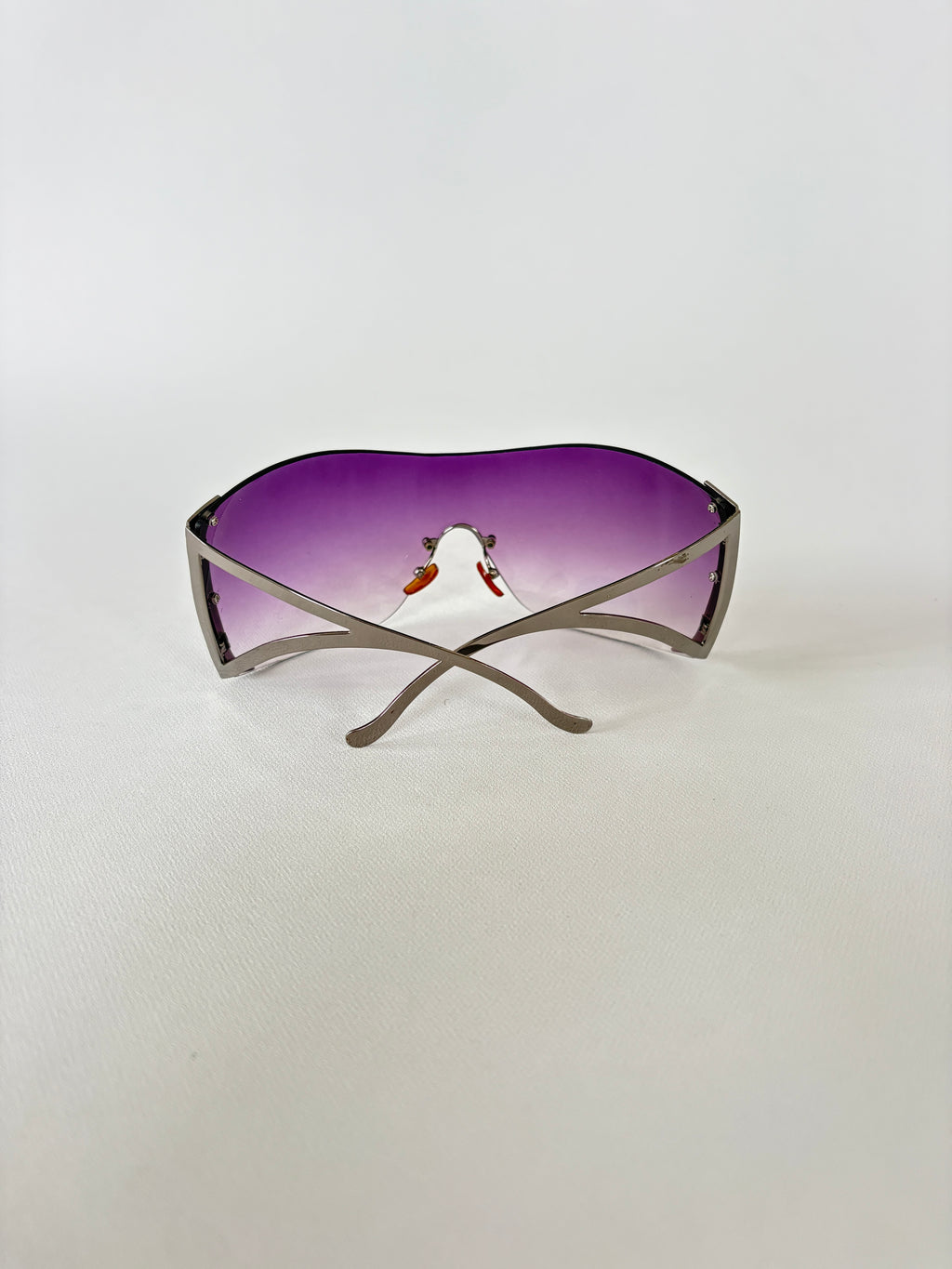1202 / Purple Shield Sunglasses