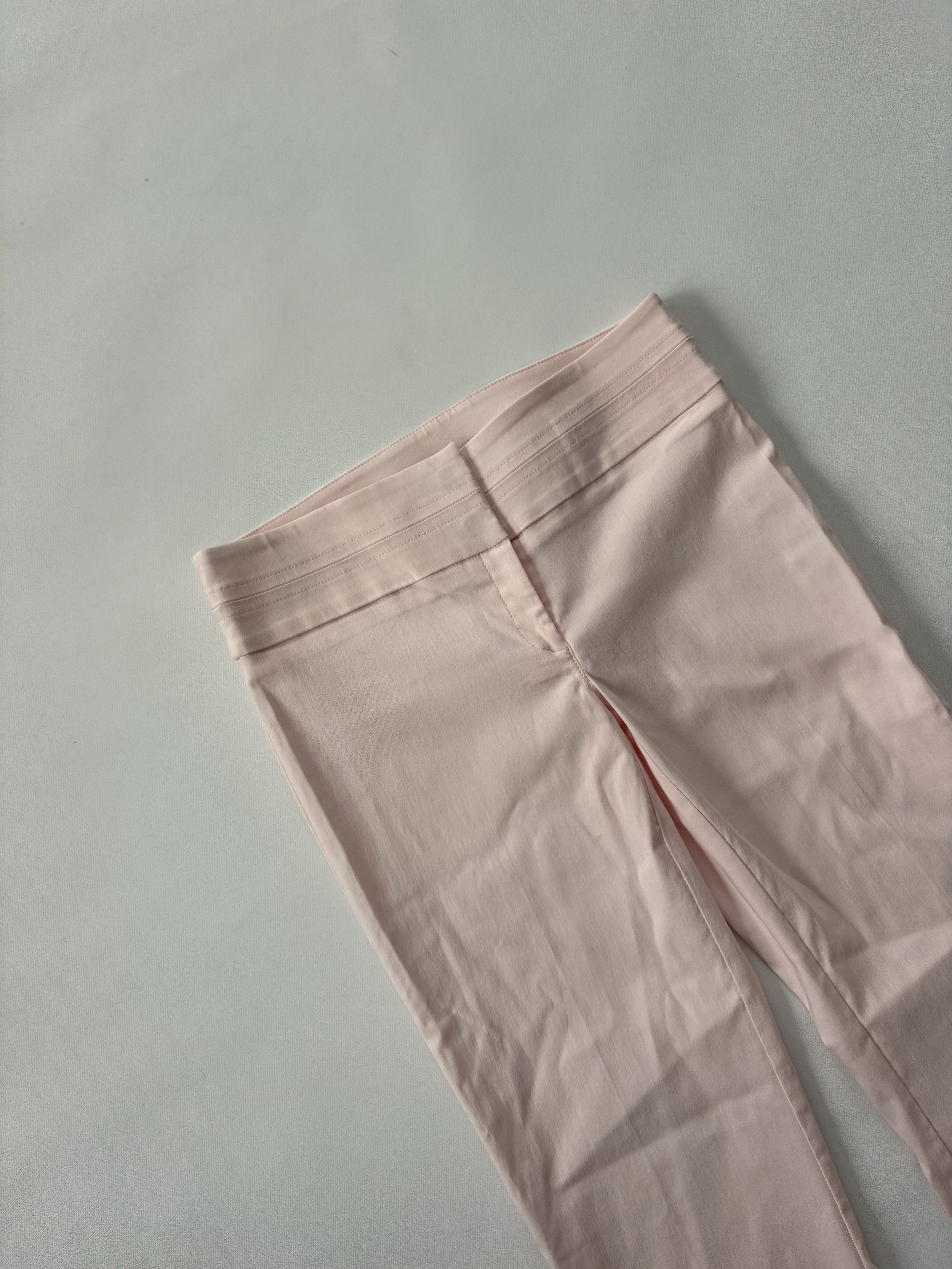 1206 / Pink Flare Trousers