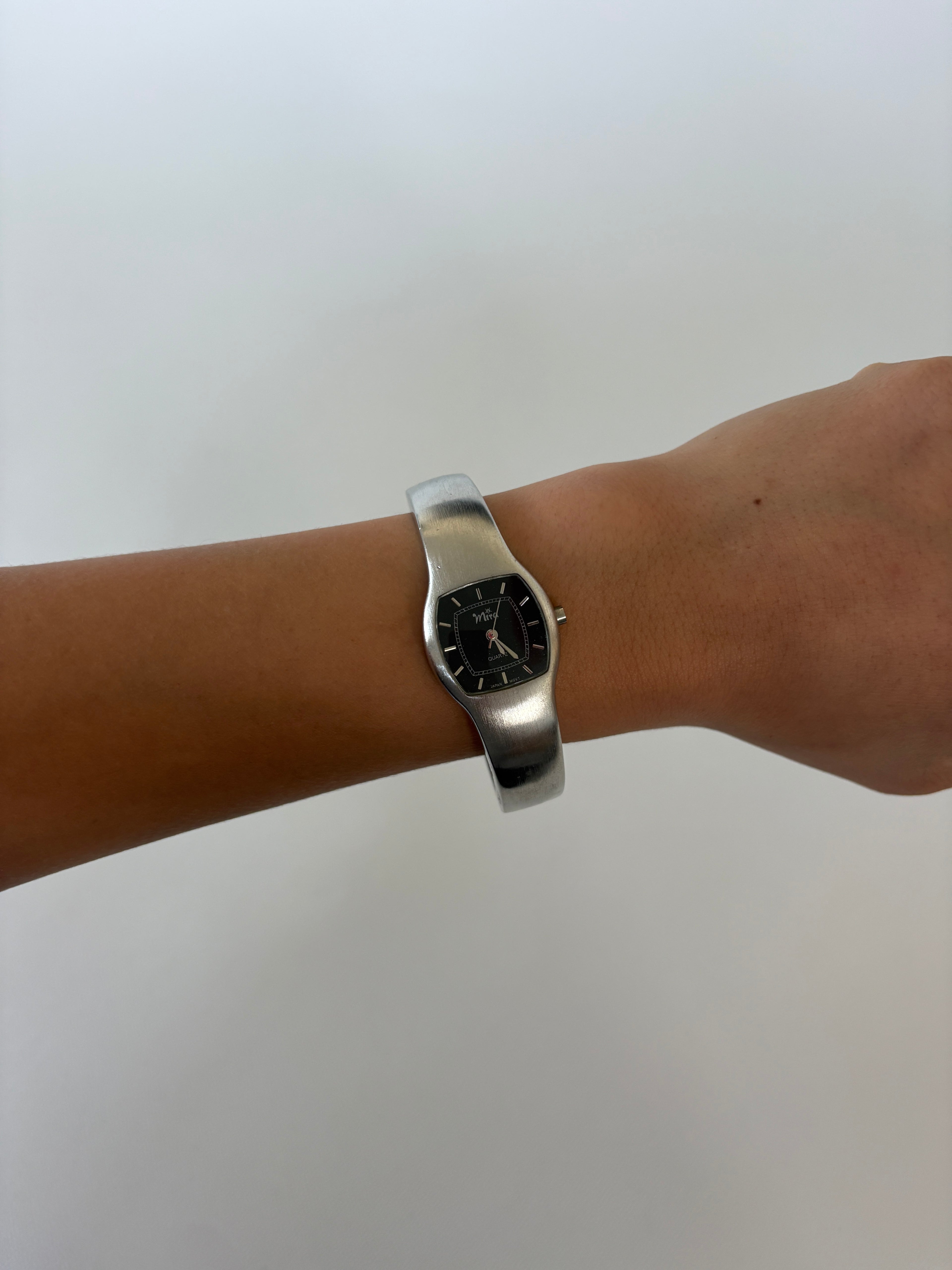 1214 / Silver Watch Bangle