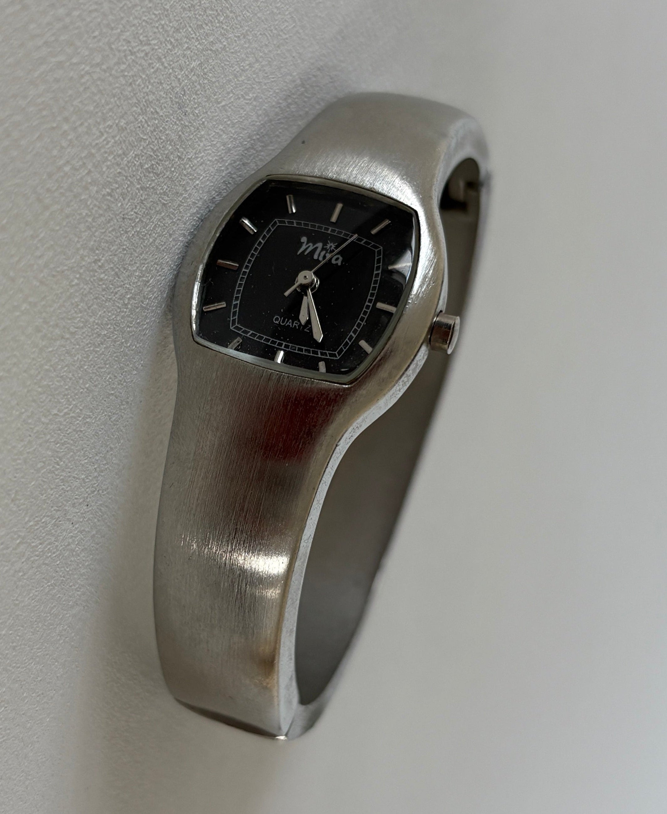 1214 / Silver Watch Bangle