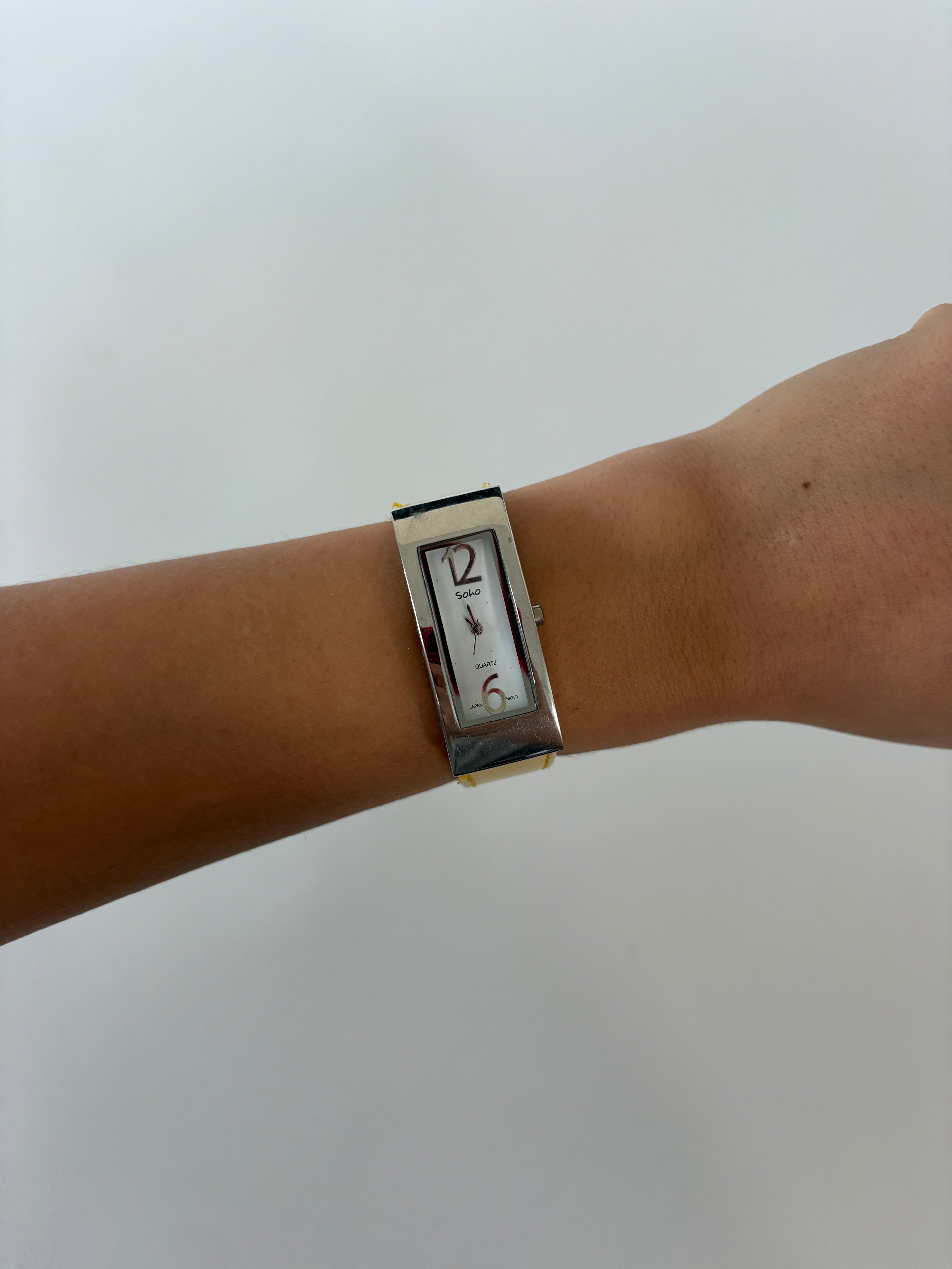 1248 / Yellow Rectangle Watch