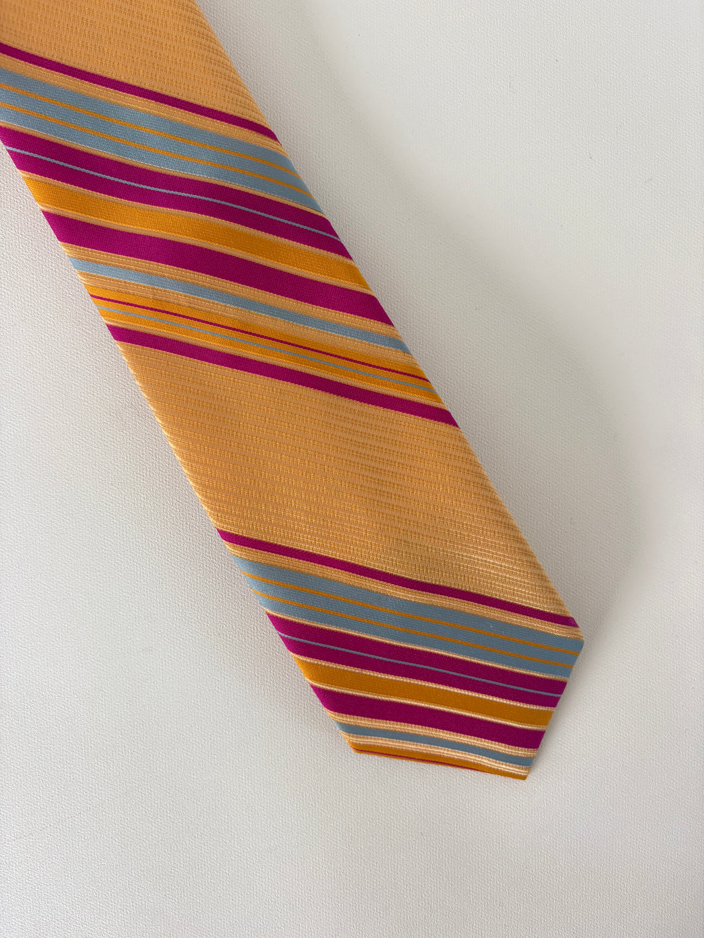 🔒1299 / Vintage Yellow & Pink Tie