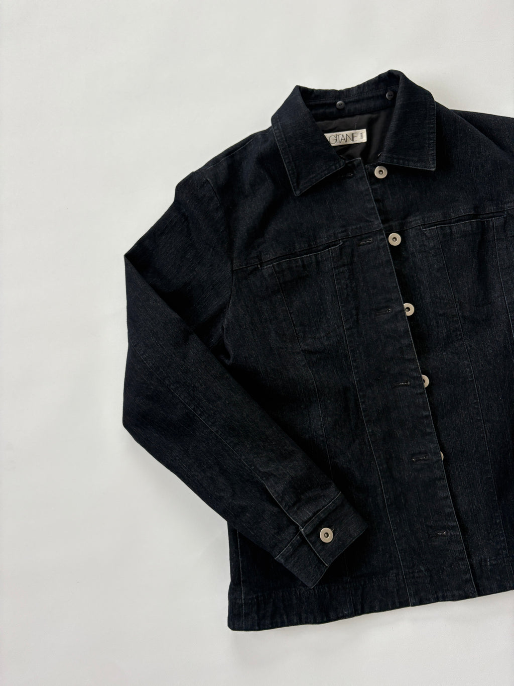 🔒1305 / Lined Dark Wash Denim Jacket