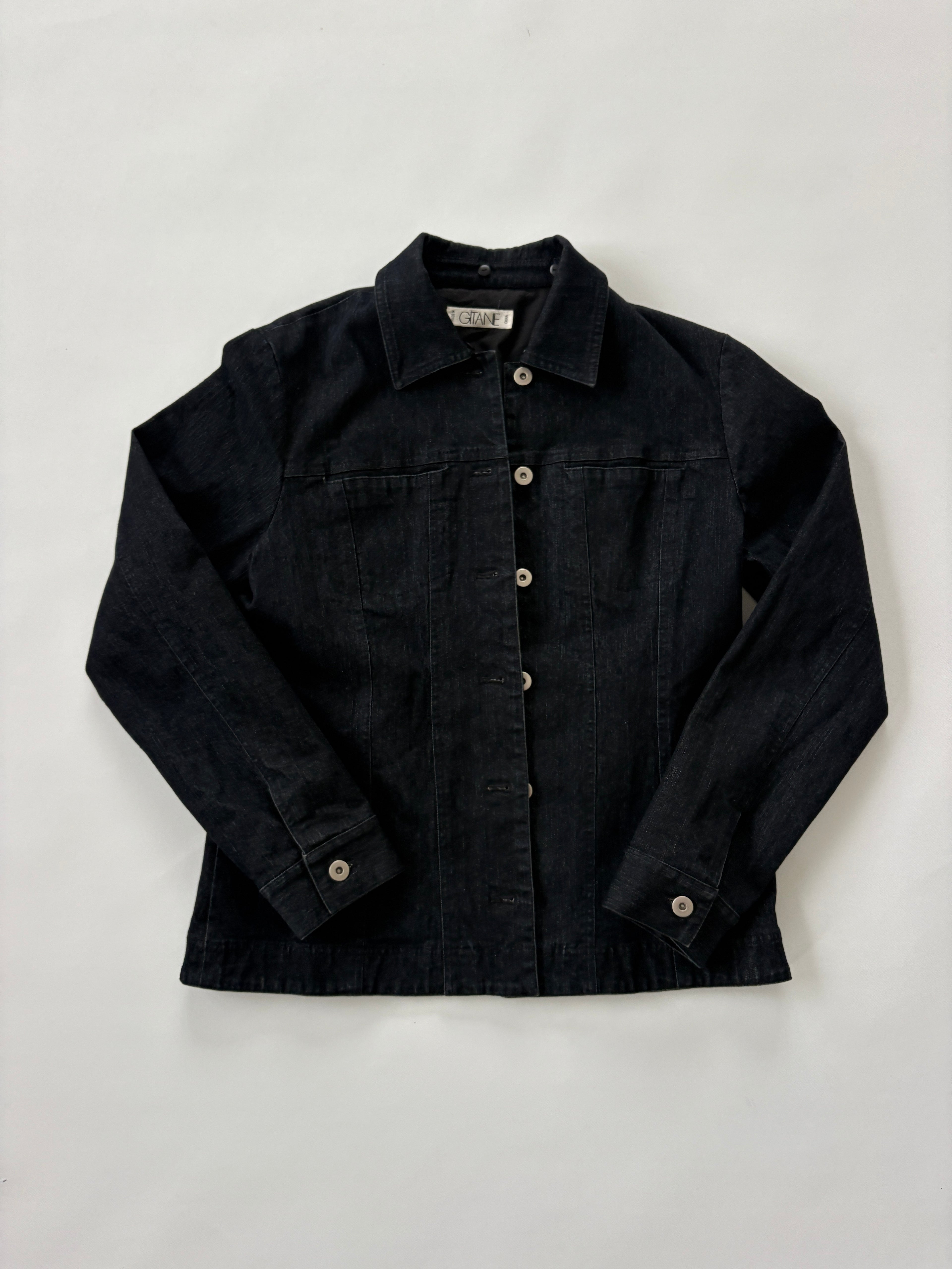 🔒1305 / Lined Dark Wash Denim Jacket