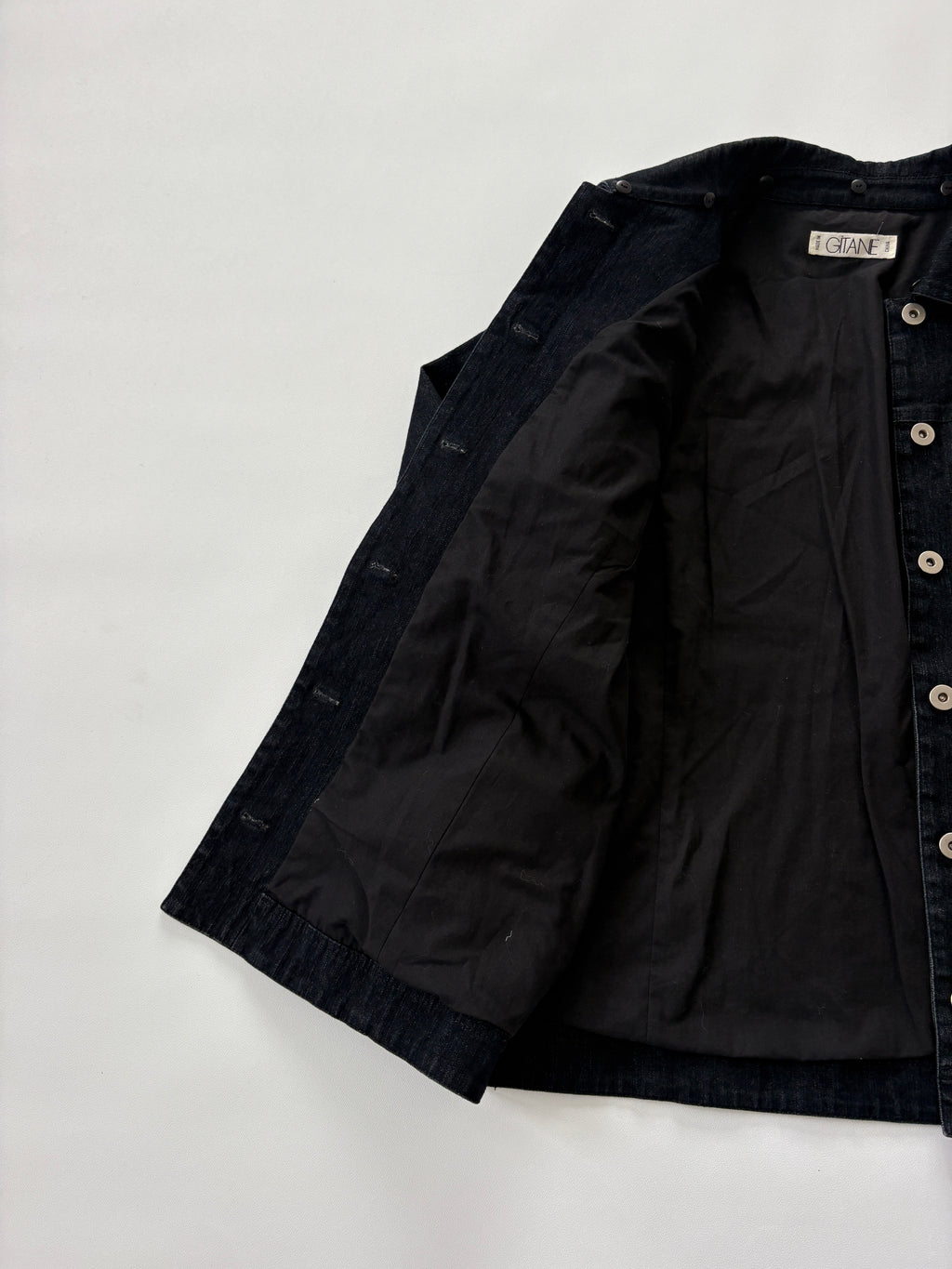 🔒1305 / Lined Dark Wash Denim Jacket