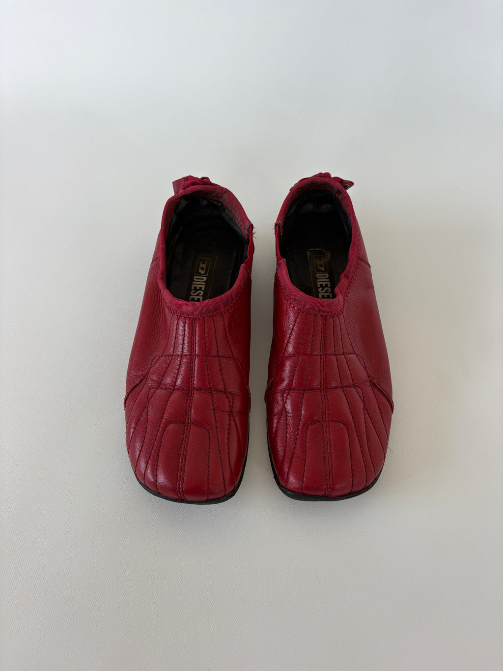 21 / Red Diesel Quilted Slip-On