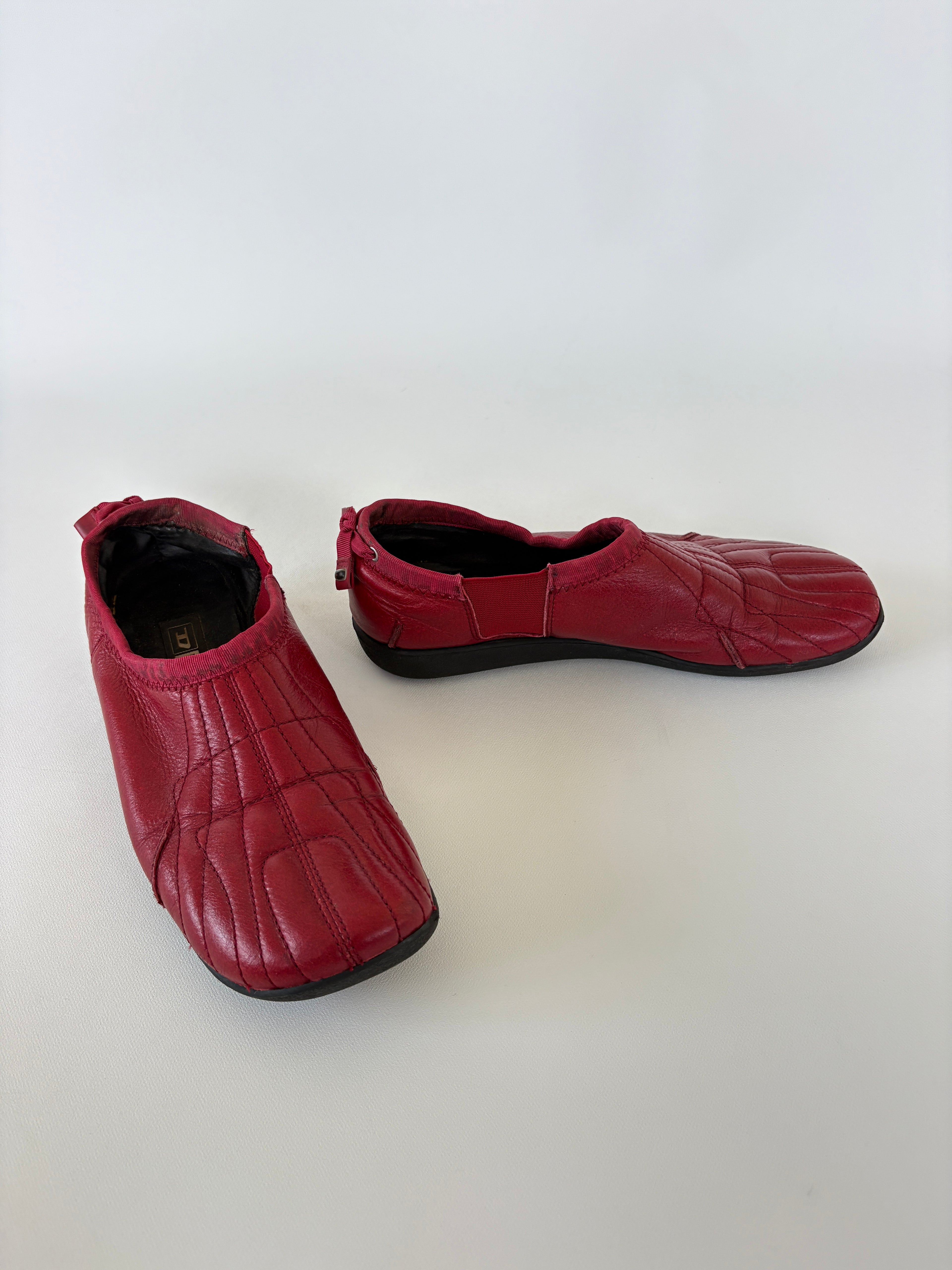 21 / Red Diesel Quilted Slip-On