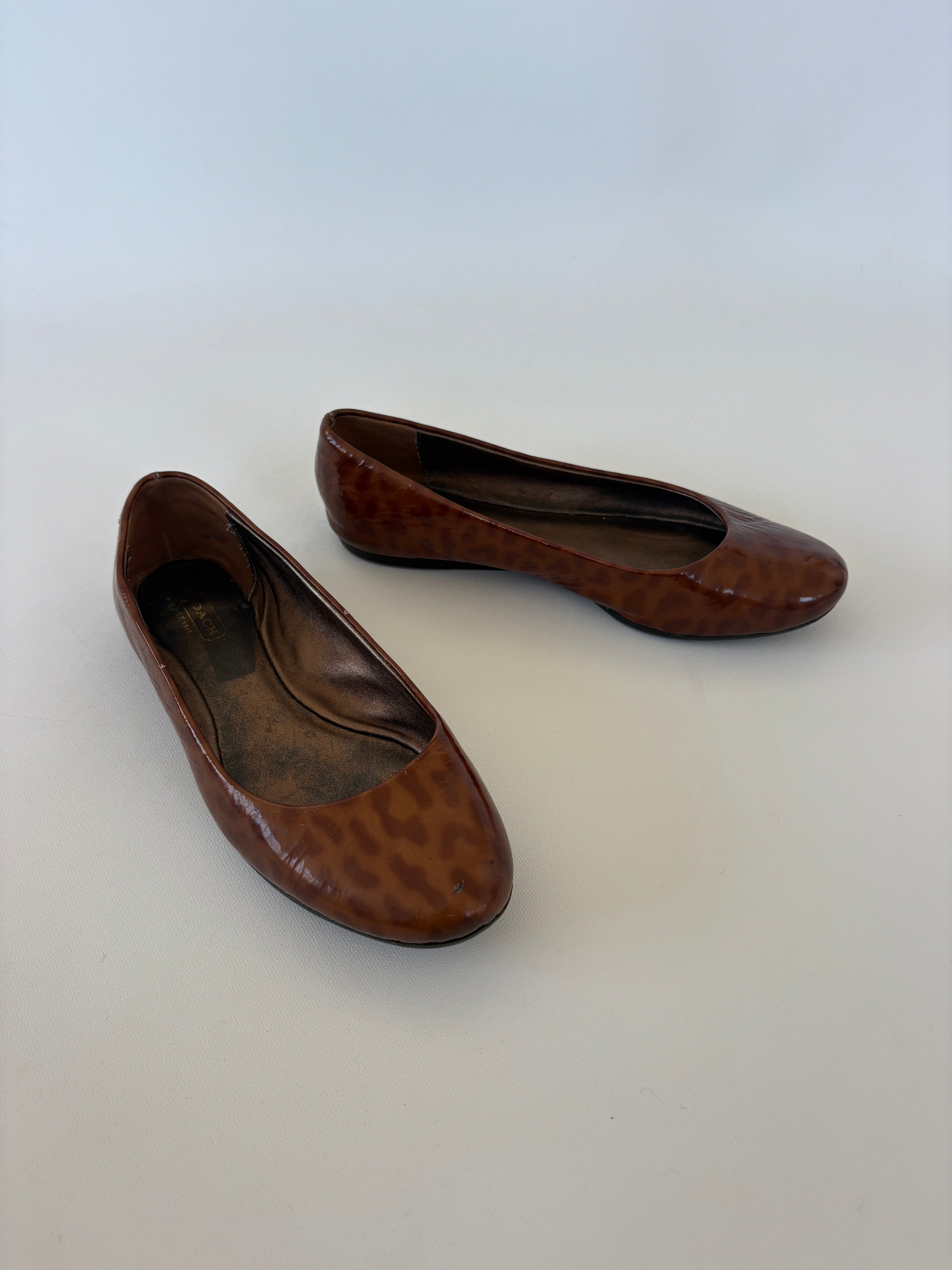 🔒25 / Coach Leopard Print Ballet Flats