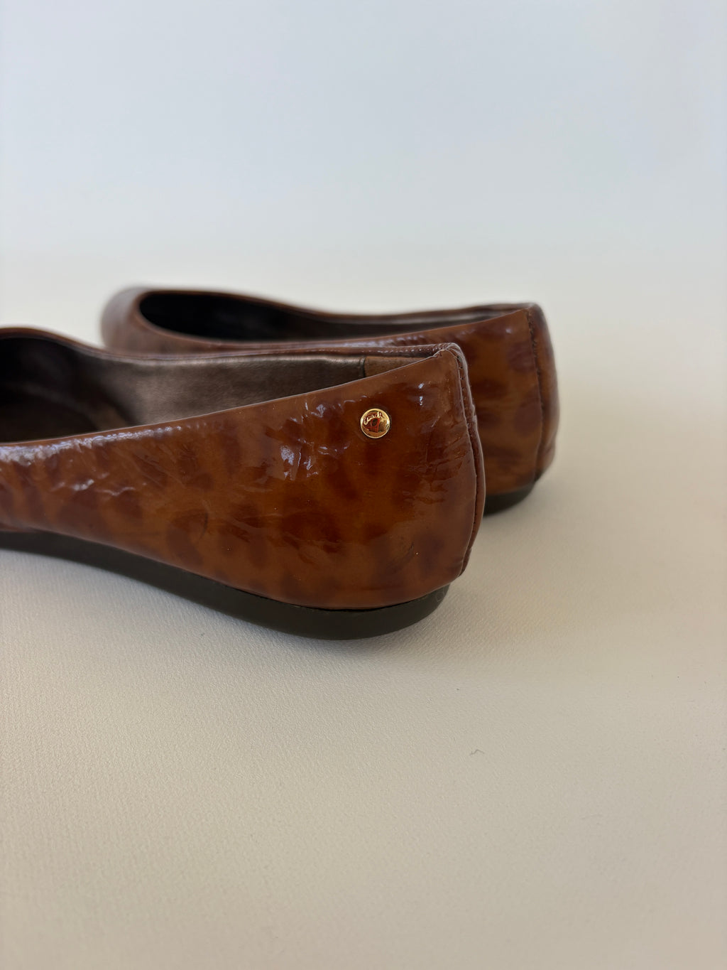 🔒25 / Coach Leopard Print Ballet Flats