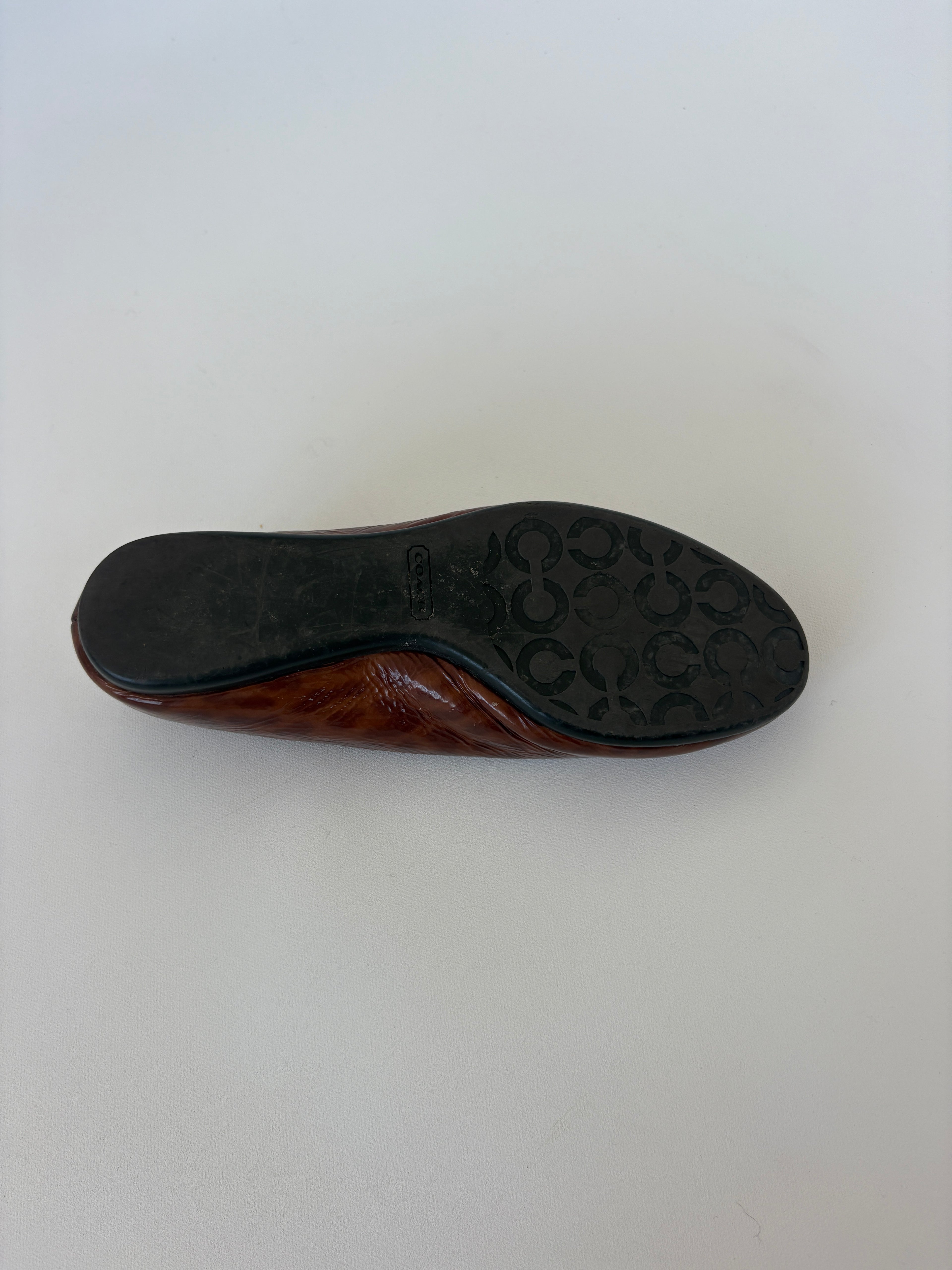 🔒25 / Coach Leopard Print Ballet Flats