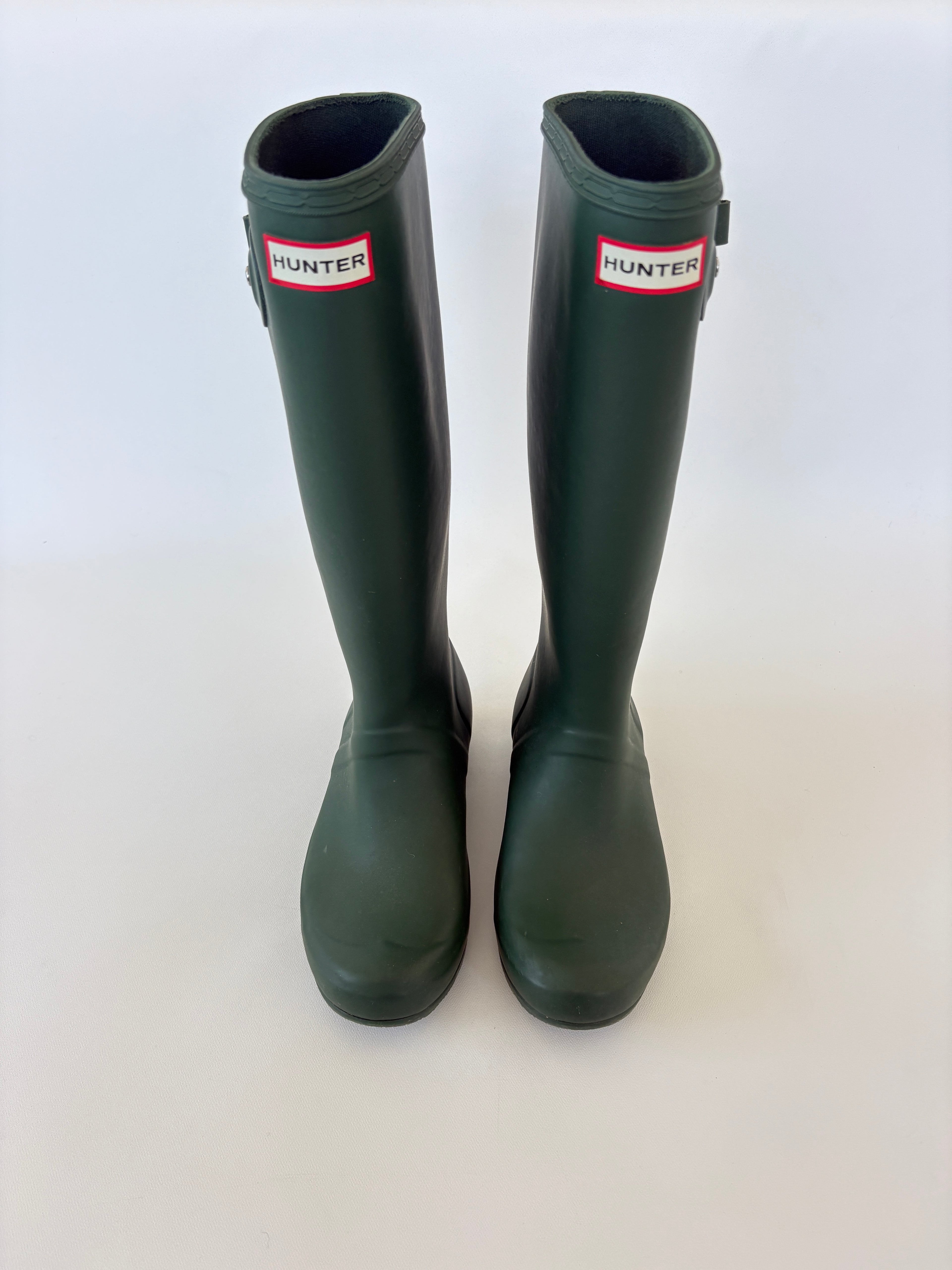 🔒 3 / Hunter Green Rainboots