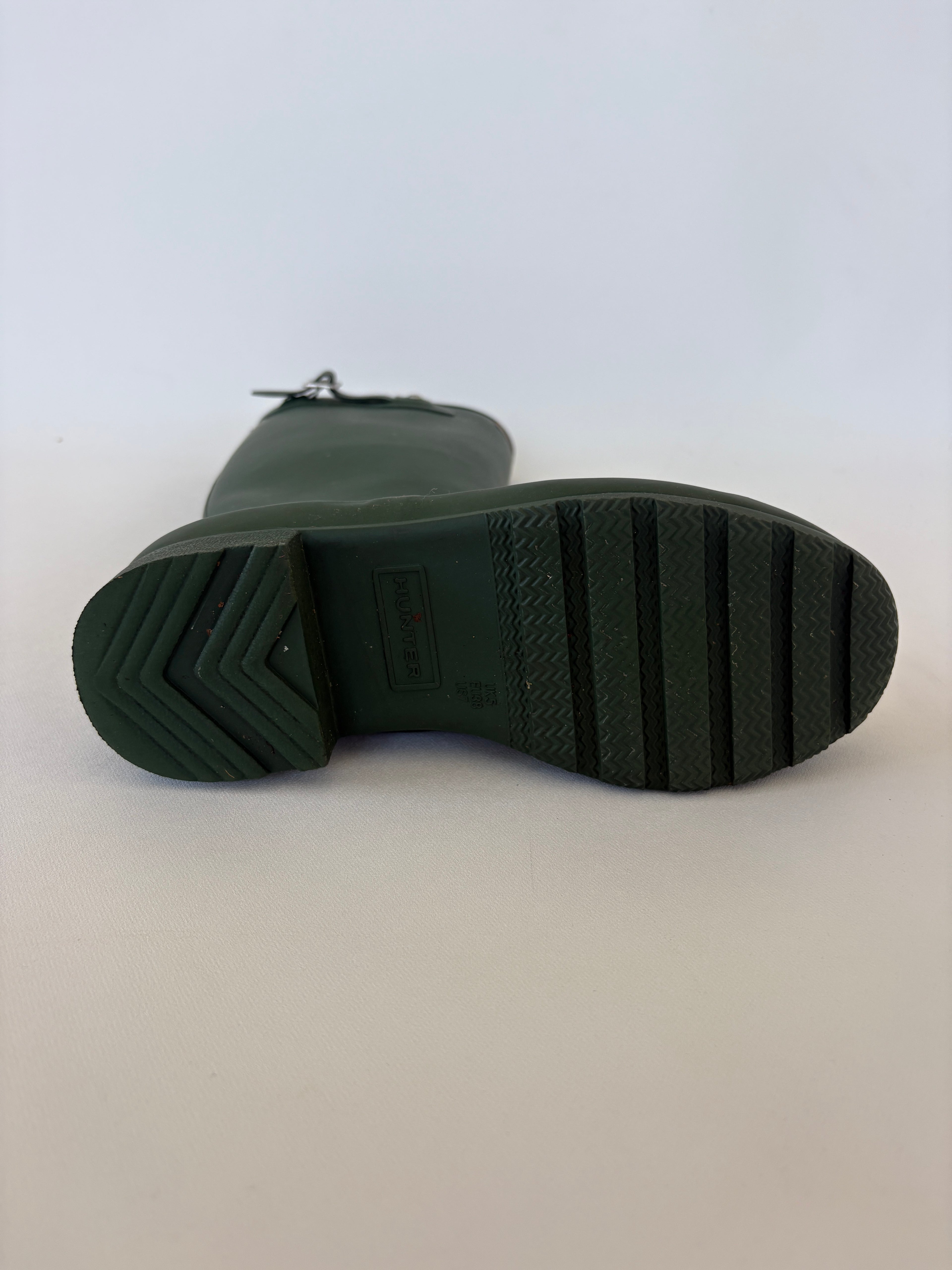🔒 3 / Hunter Green Rainboots