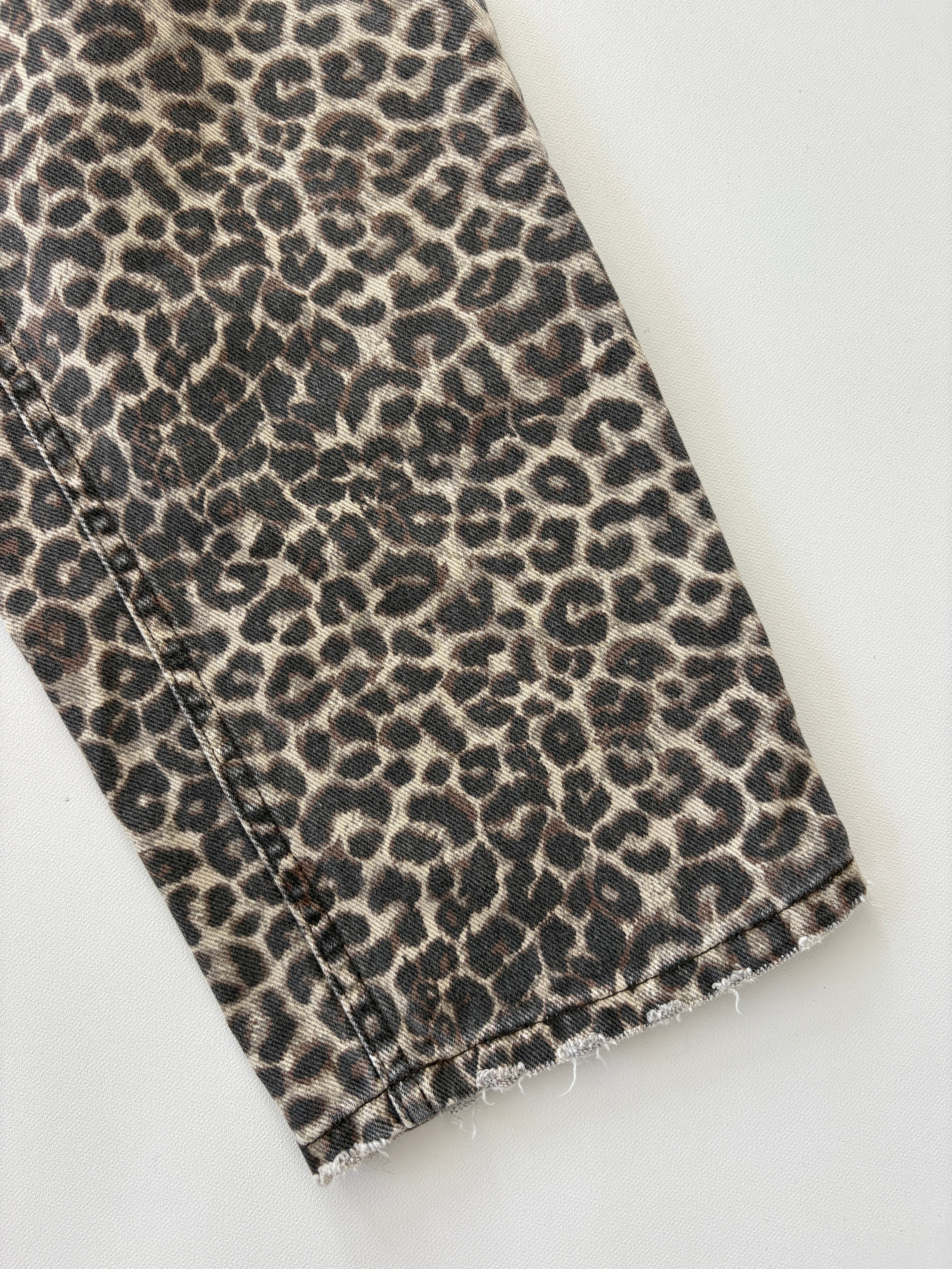 601 / Lepoard Print Jeans