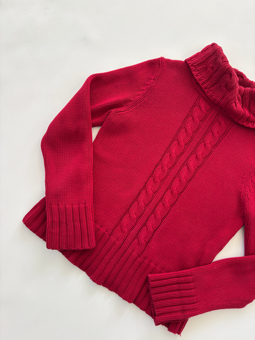 630 / Mexx Red Turtleneck Knit sweater