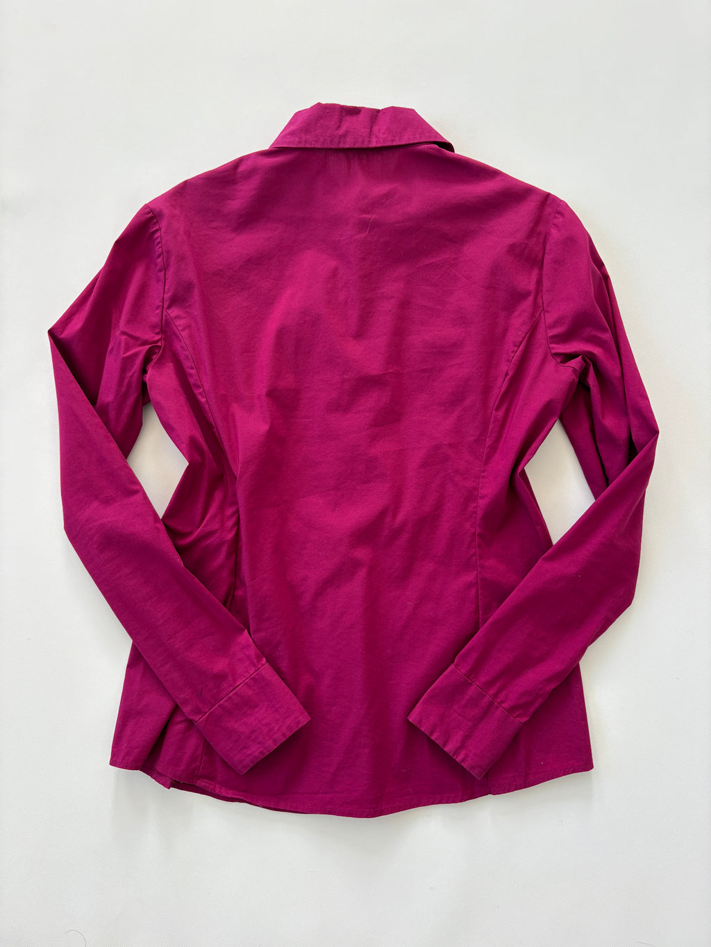 710 / Plum Long Sleeve Button Up