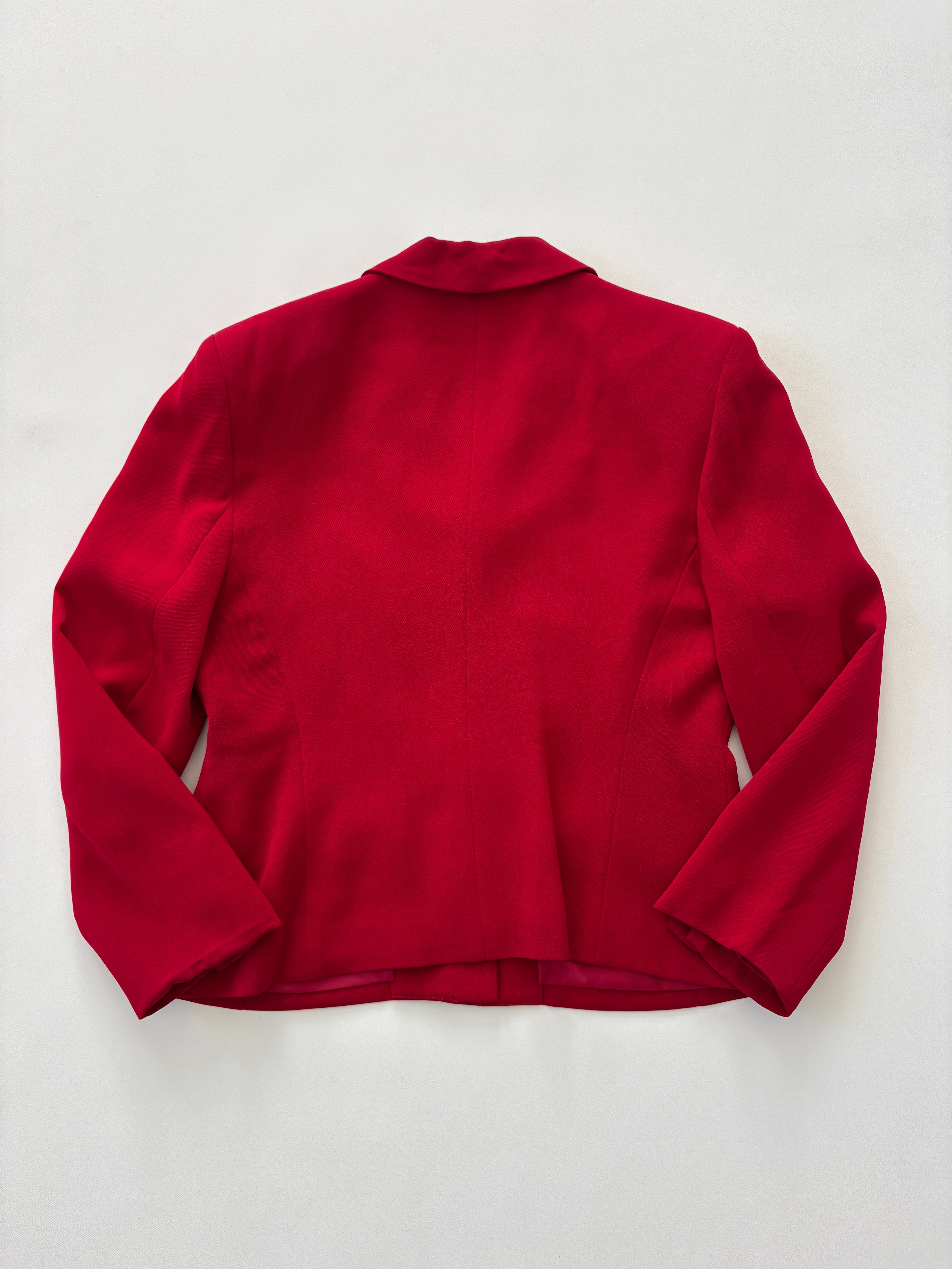 749 / Vintage Red Ojay Blazer