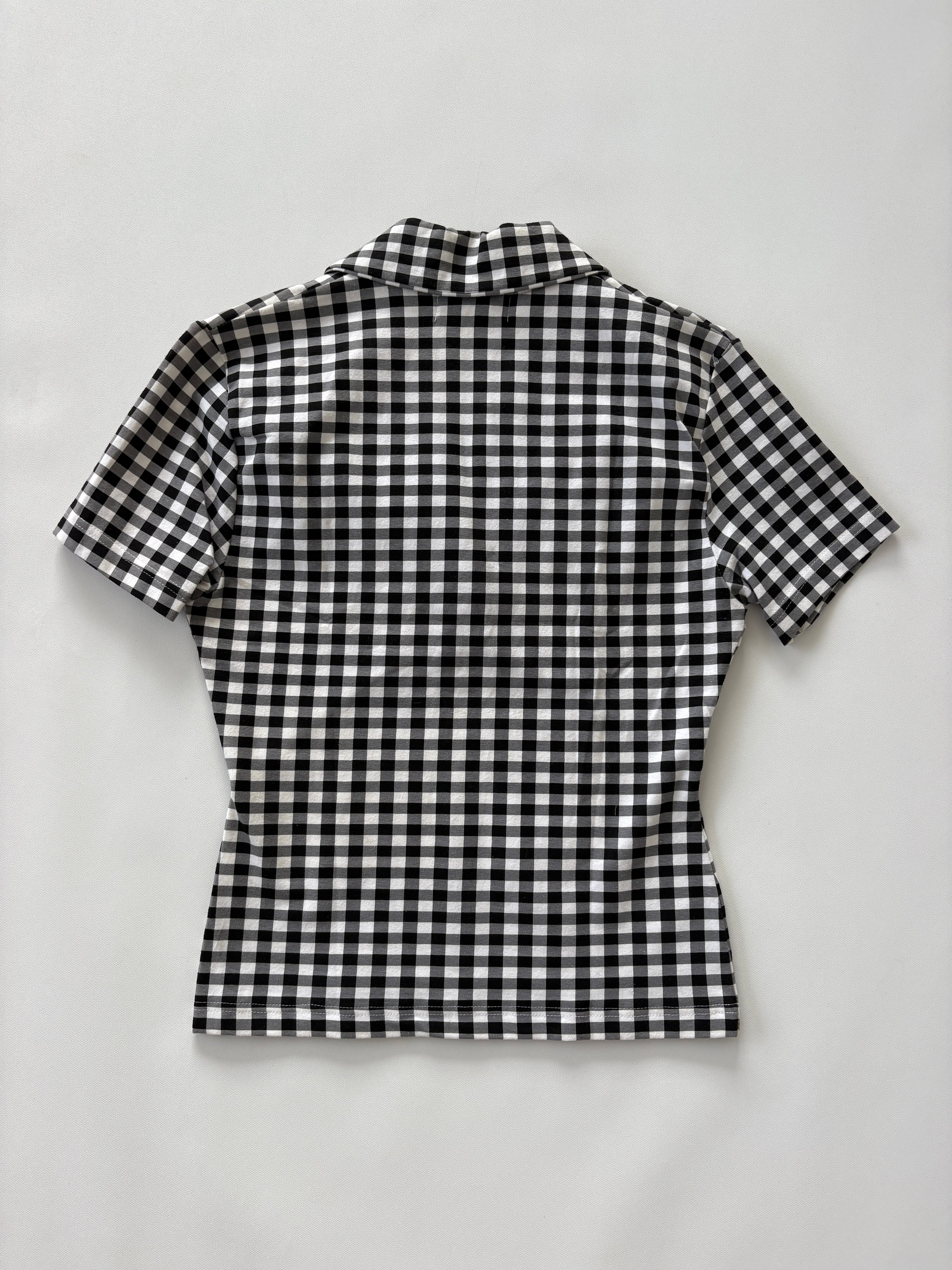 762 / Vintage Gingham Top
