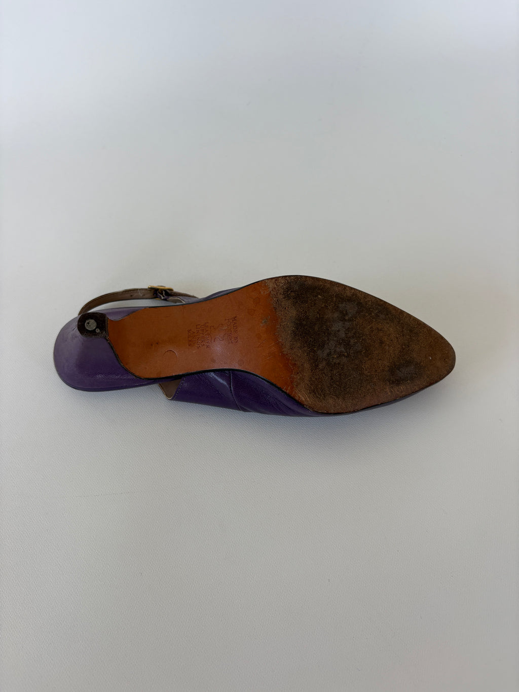 768 / Vintage Purple Heels w/ Original Box