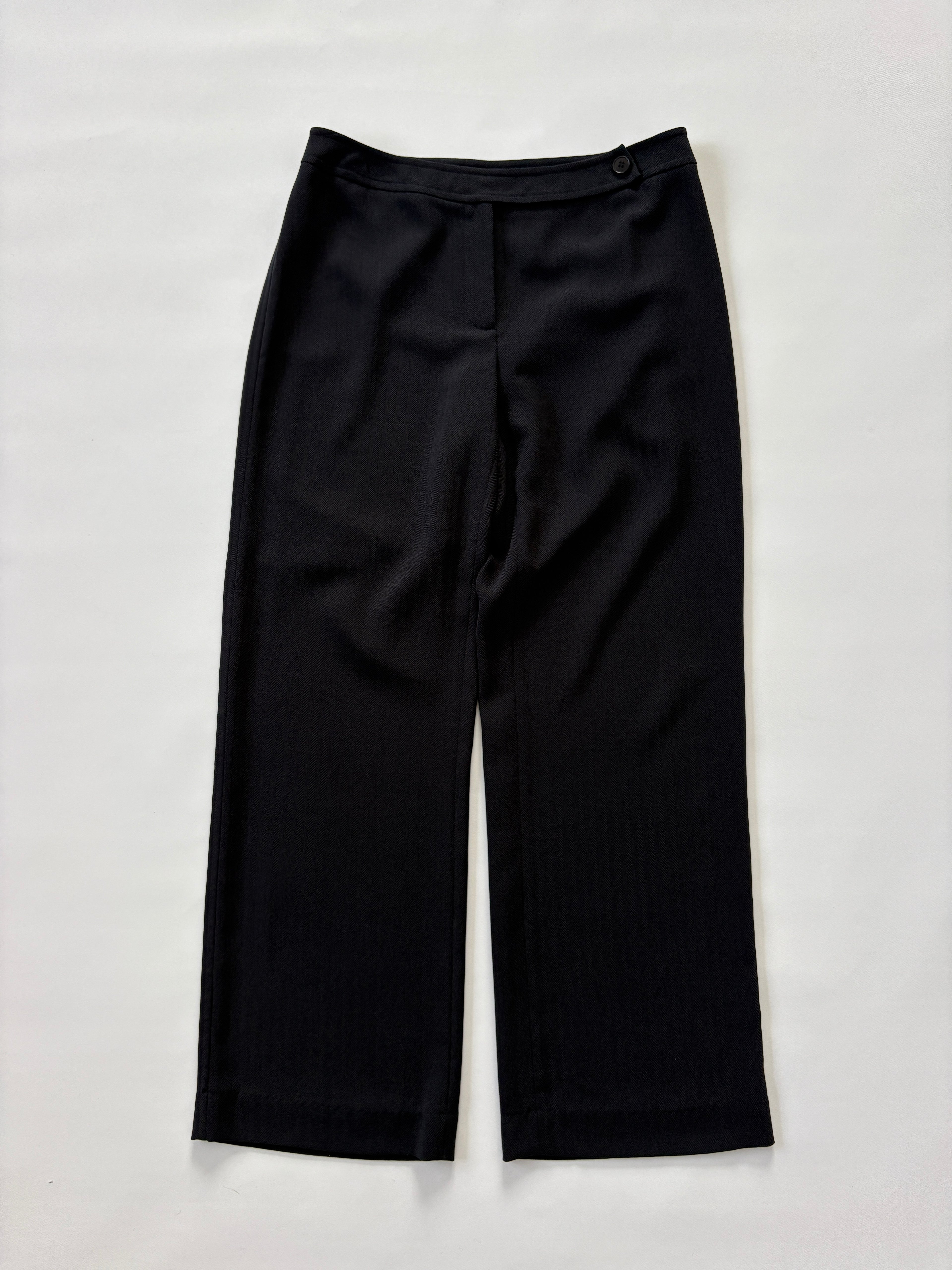 938 / Vintage Country Road Grey Pinstripe Pants