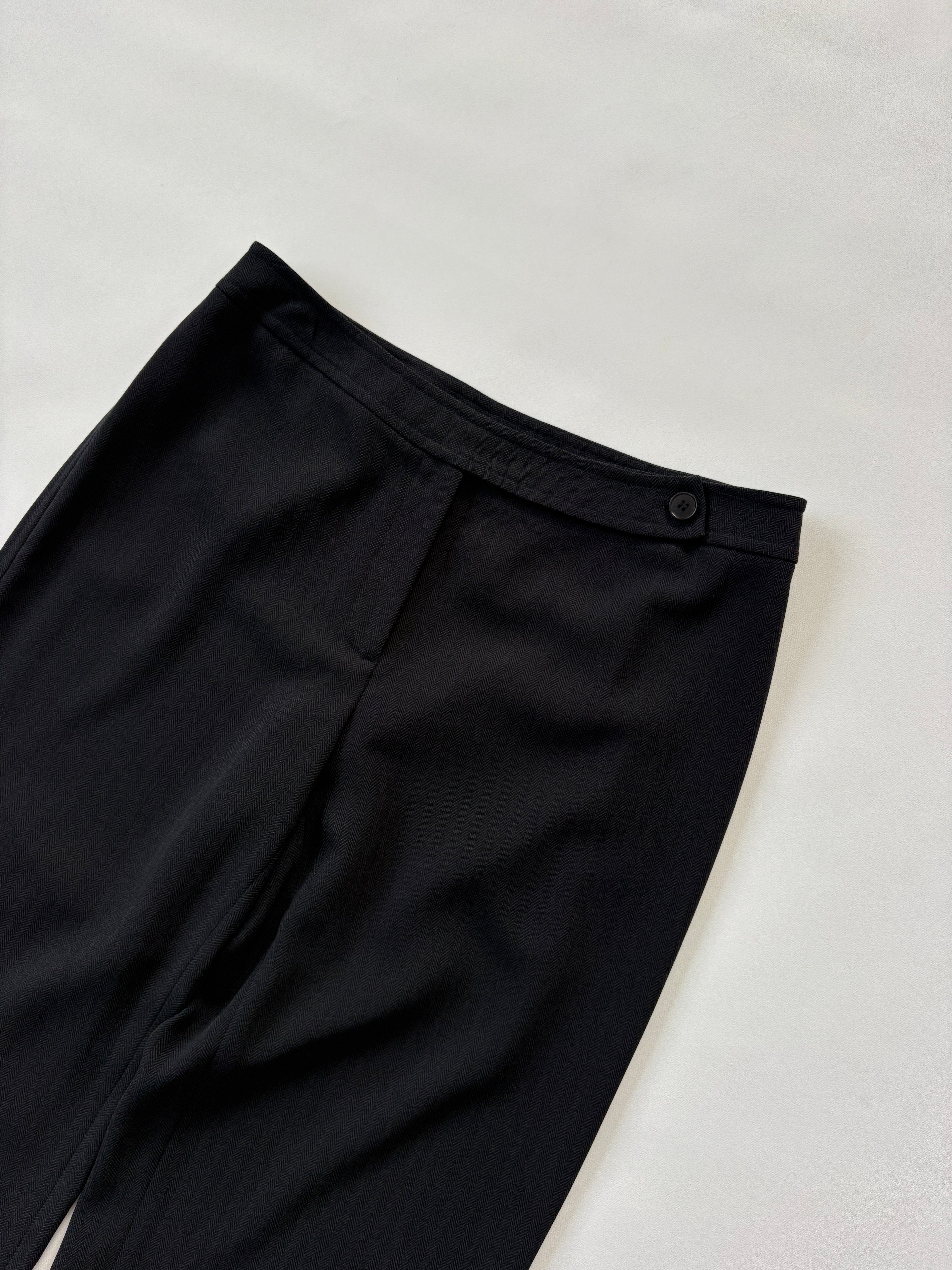 938 / Vintage Country Road Grey Pinstripe Pants