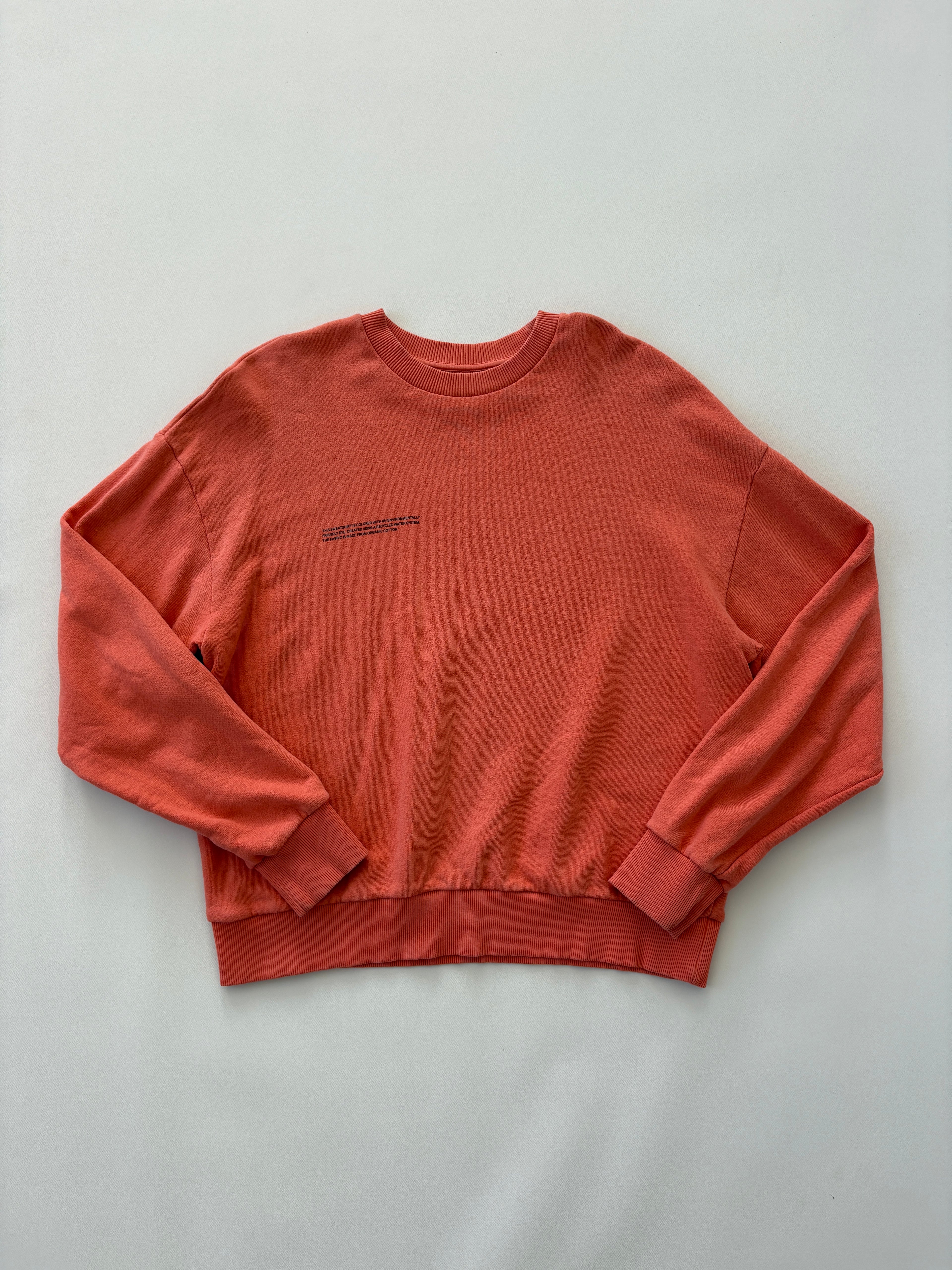 964 / Coral Pangaia '365' Crew Neck Jumper