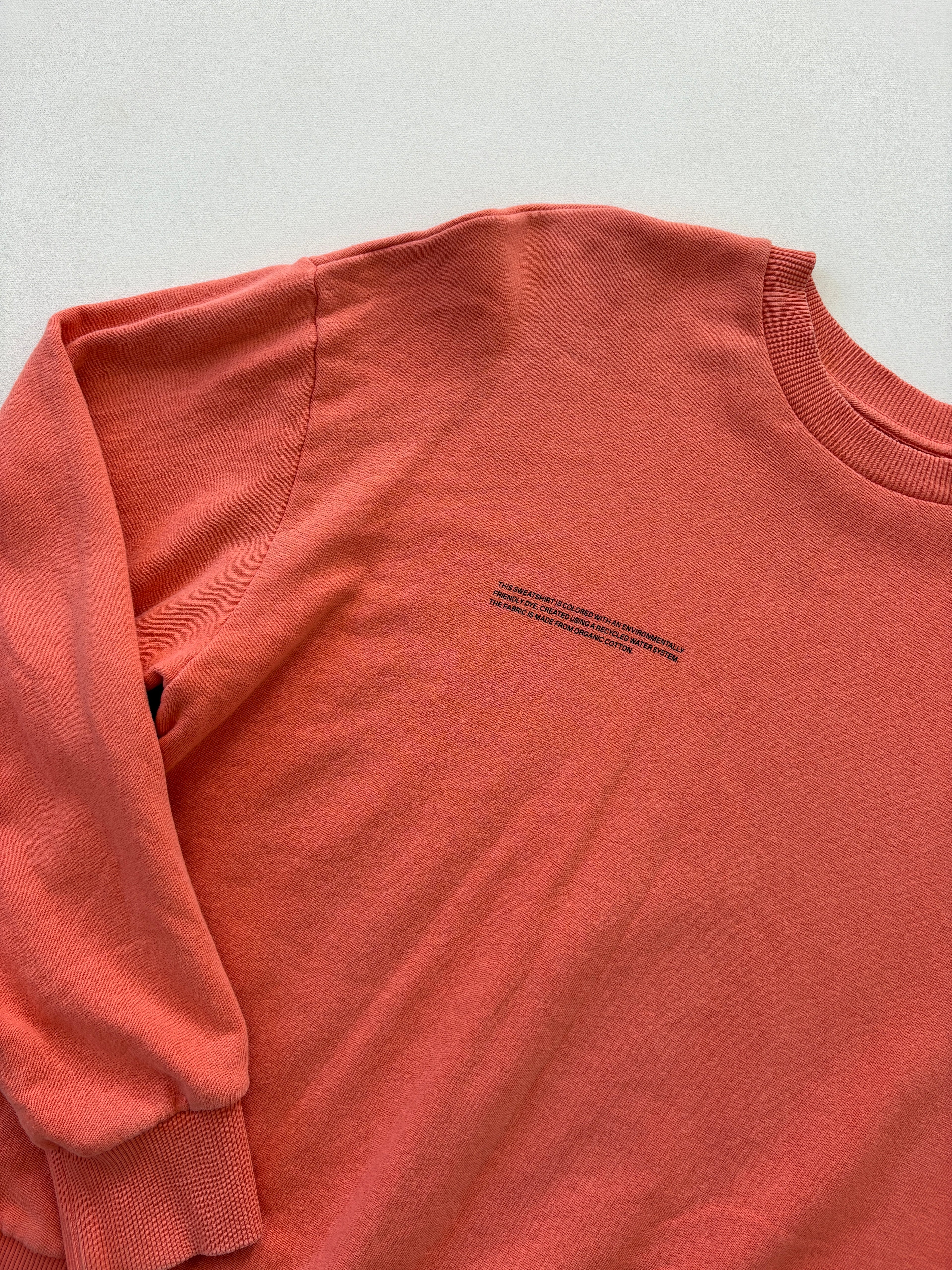 964 / Coral Pangaia '365' Crew Neck Jumper