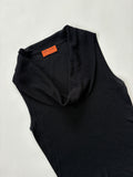 🔒974 / Black Cow Neck Tank