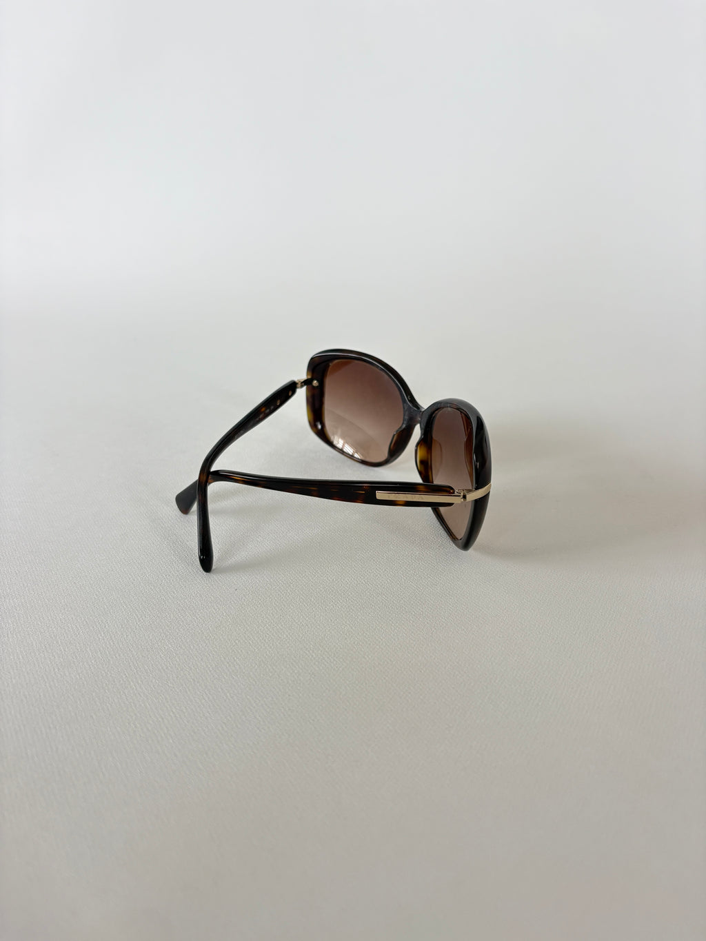 1238 / Brown Prada Round Sunglasses