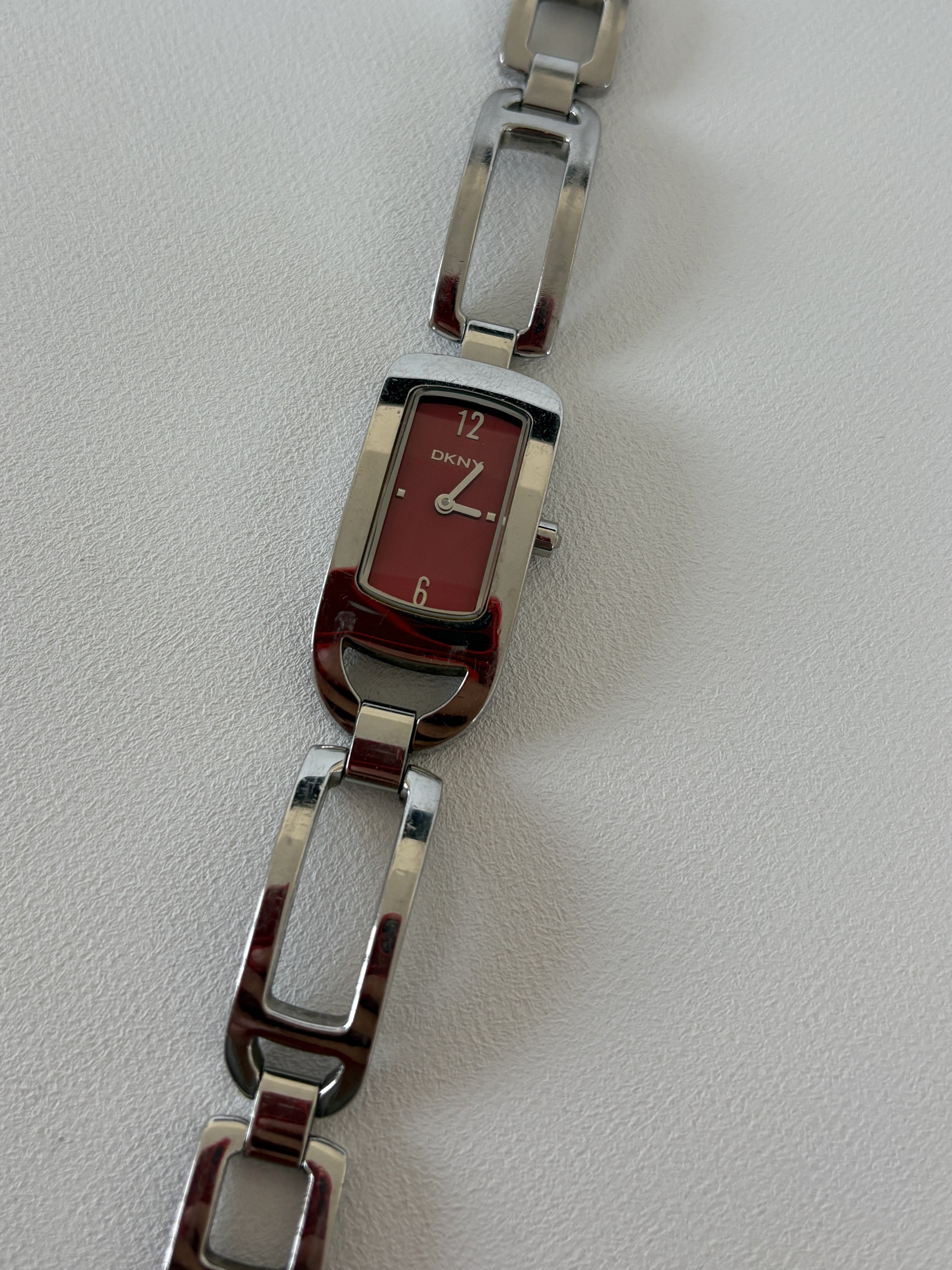 🔒567 / Red DKNY Watch