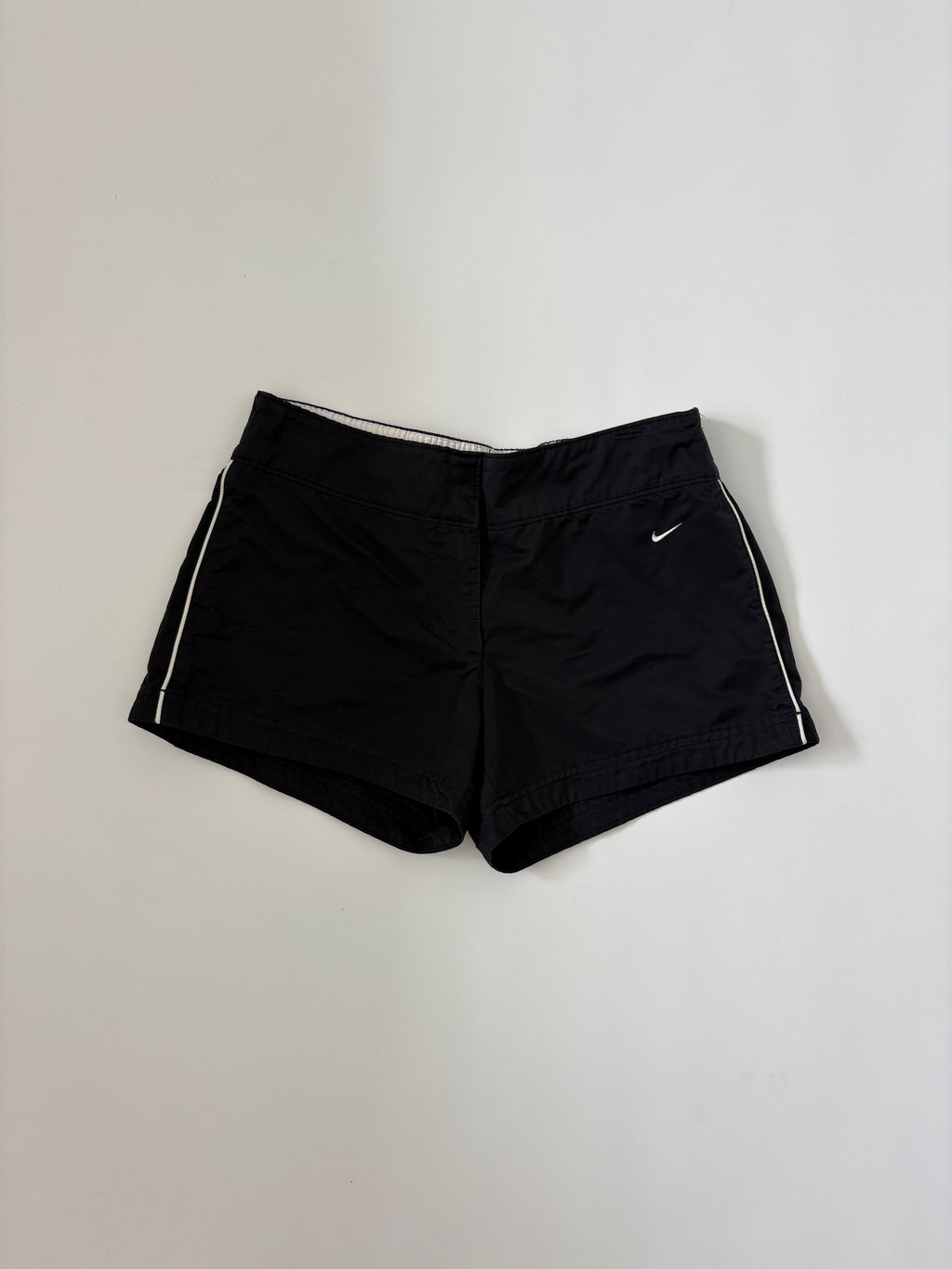 209 / Nike Black Mini Short w/ White Trim