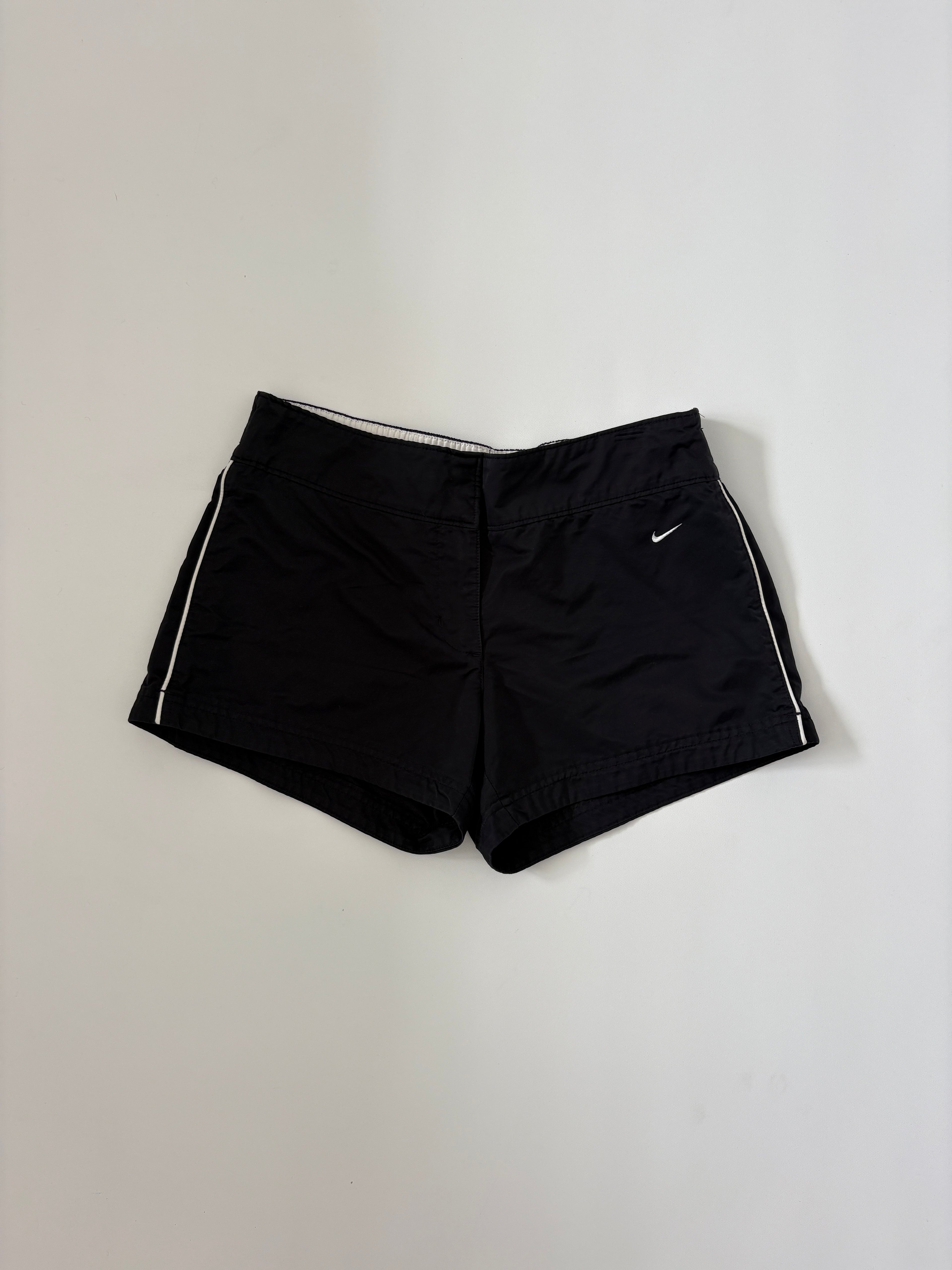 209 / Nike Black Mini Short w/ White Trim