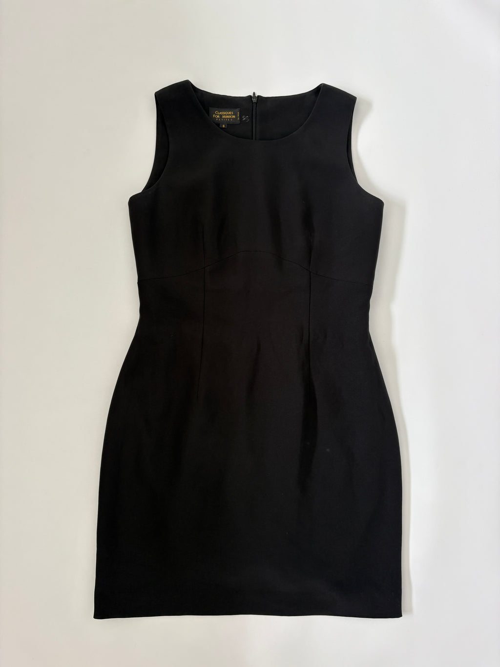 178 / Black Vintage Mini Dress