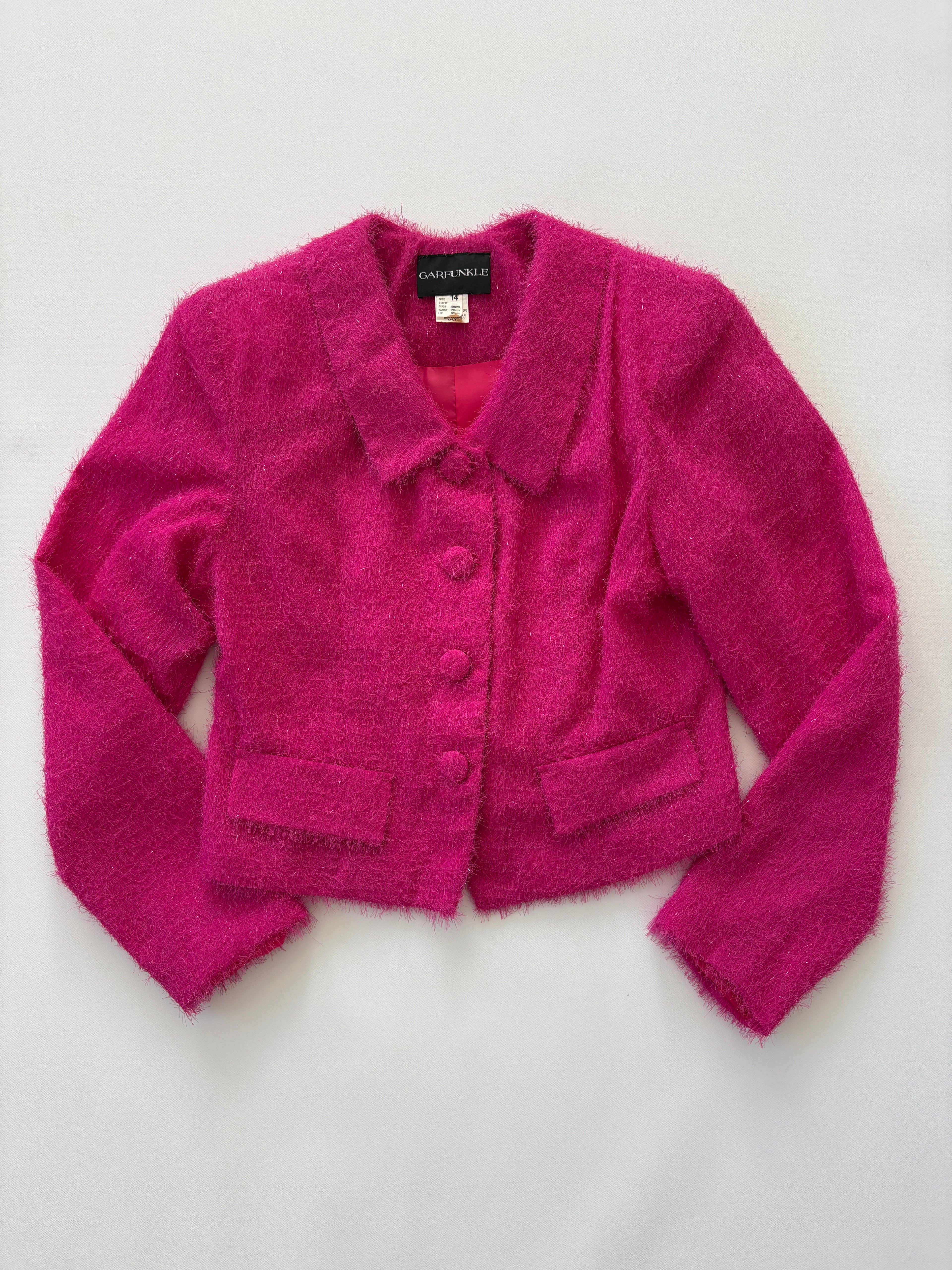 735 / Vintage Garfunkle Sparkly Pink Set