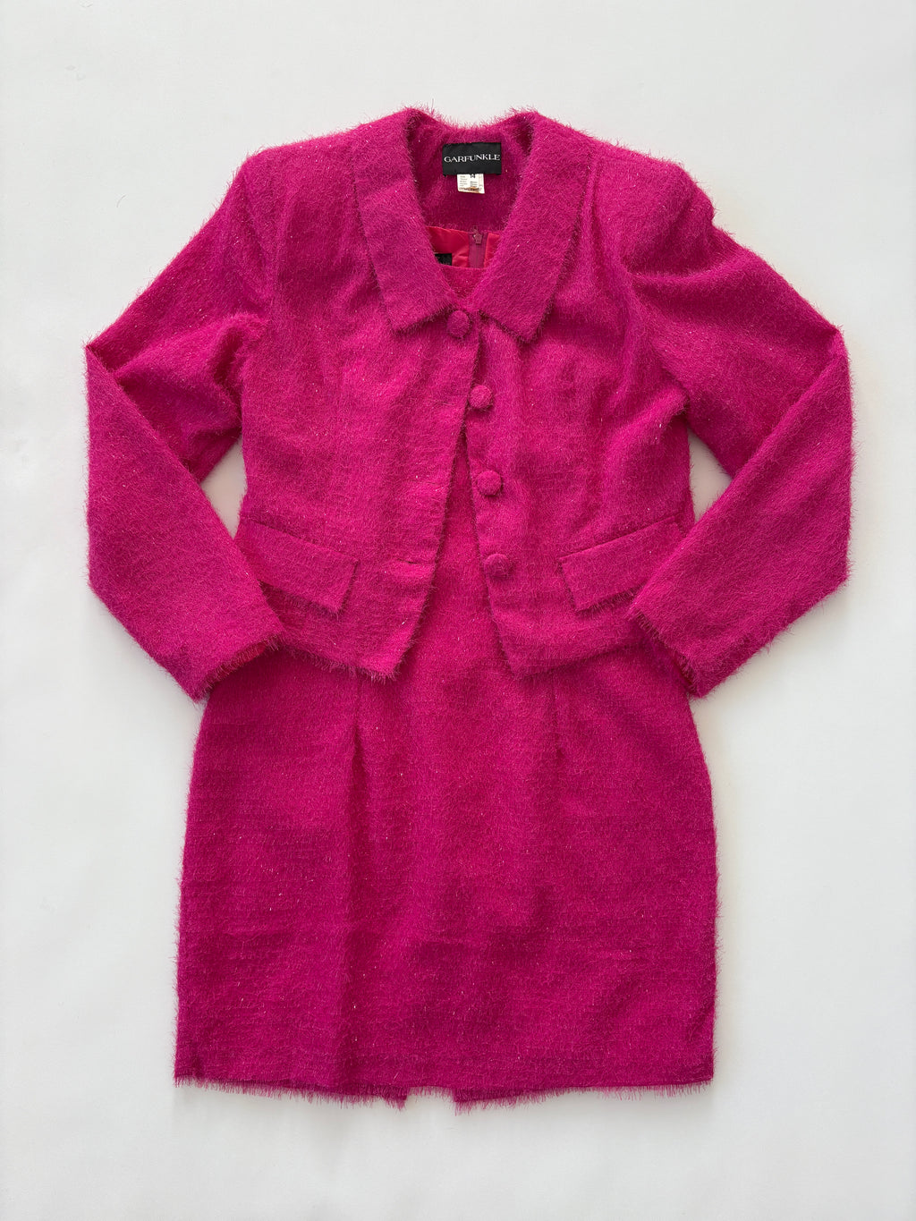 735 / Vintage Garfunkle Sparkly Pink Set